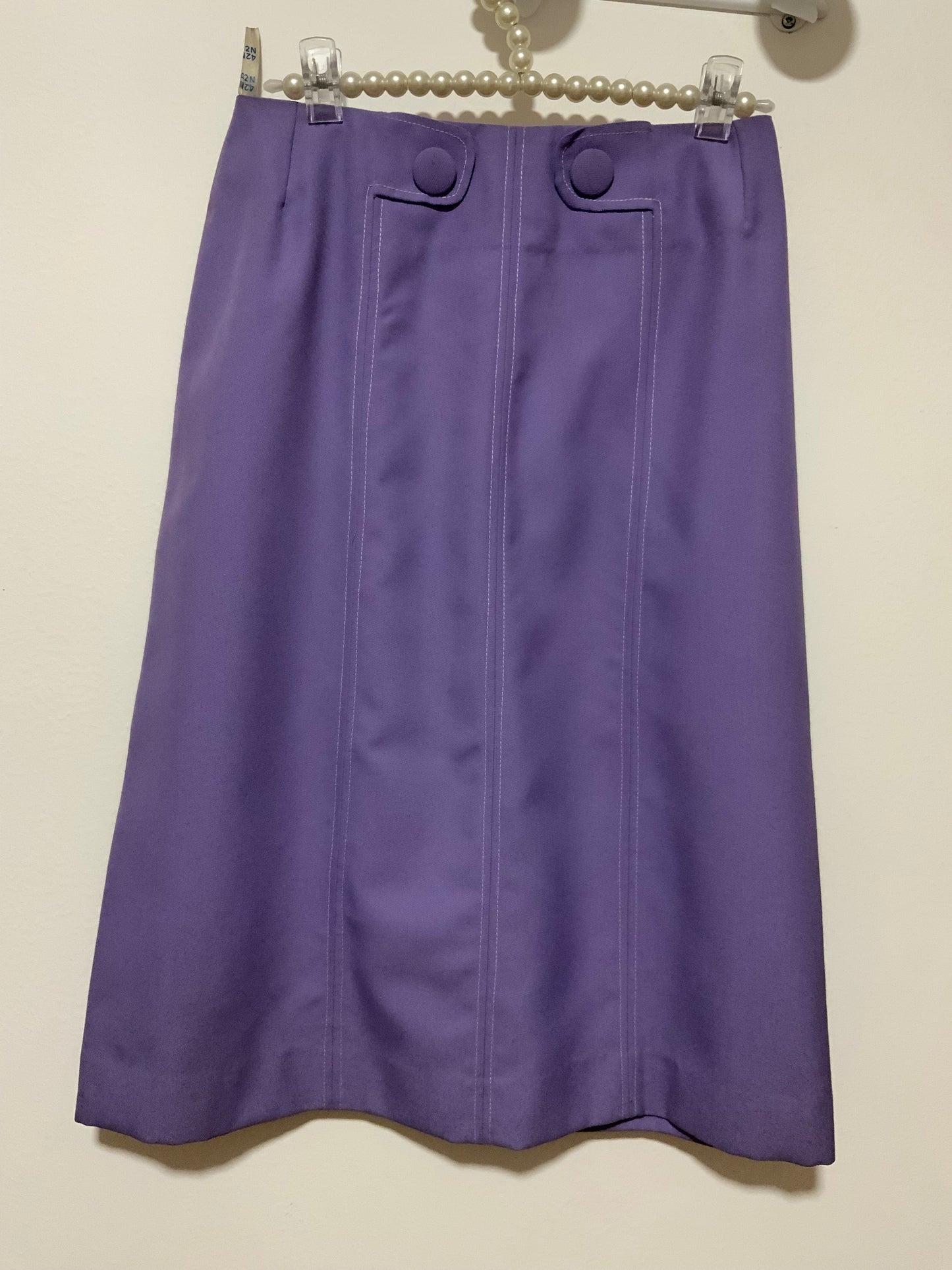 Jupe Longue Originale Vintage France Neuf 1970 Chic