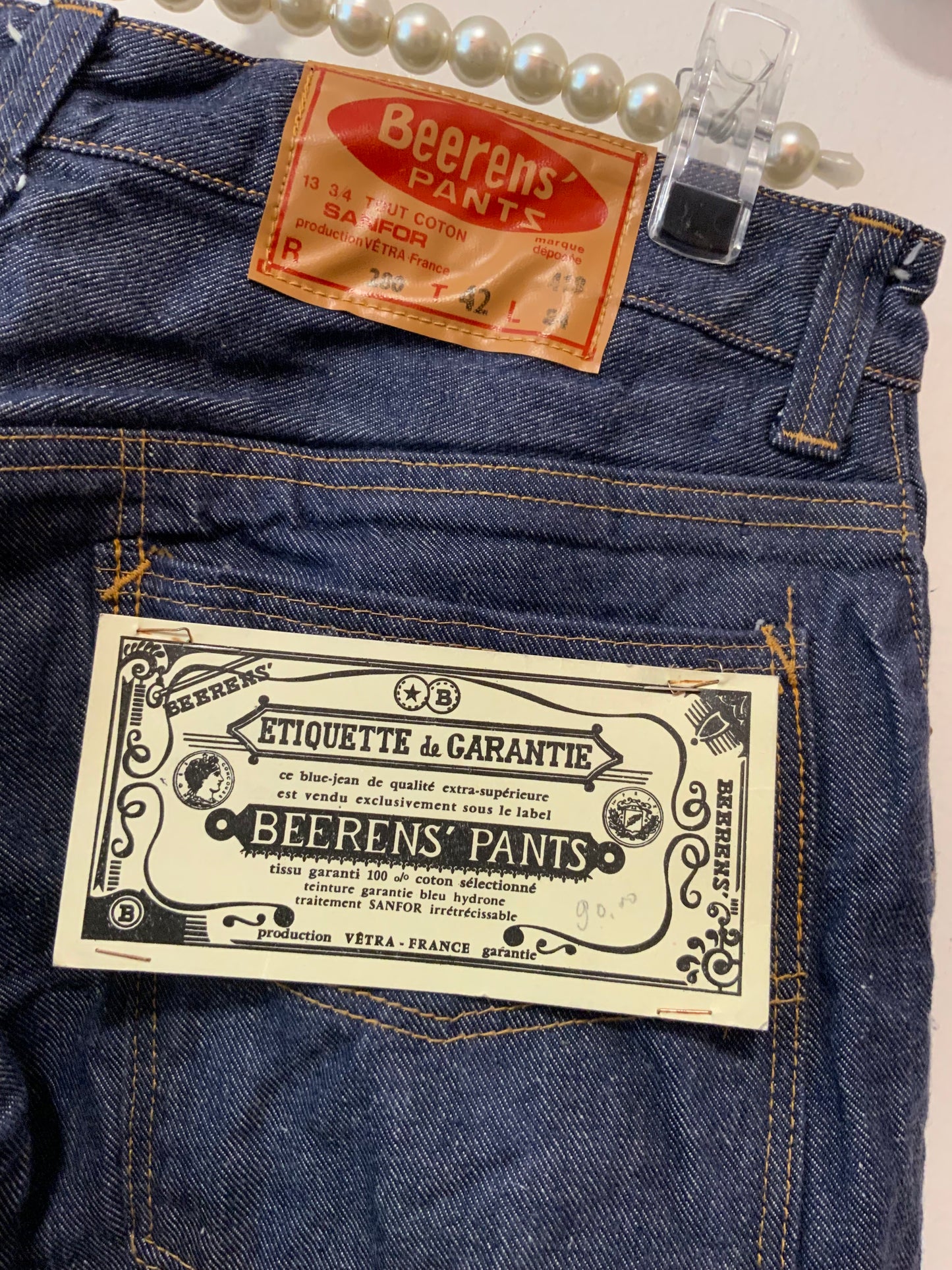 Jean 1980 Deadstock Neuf Vintage Denim