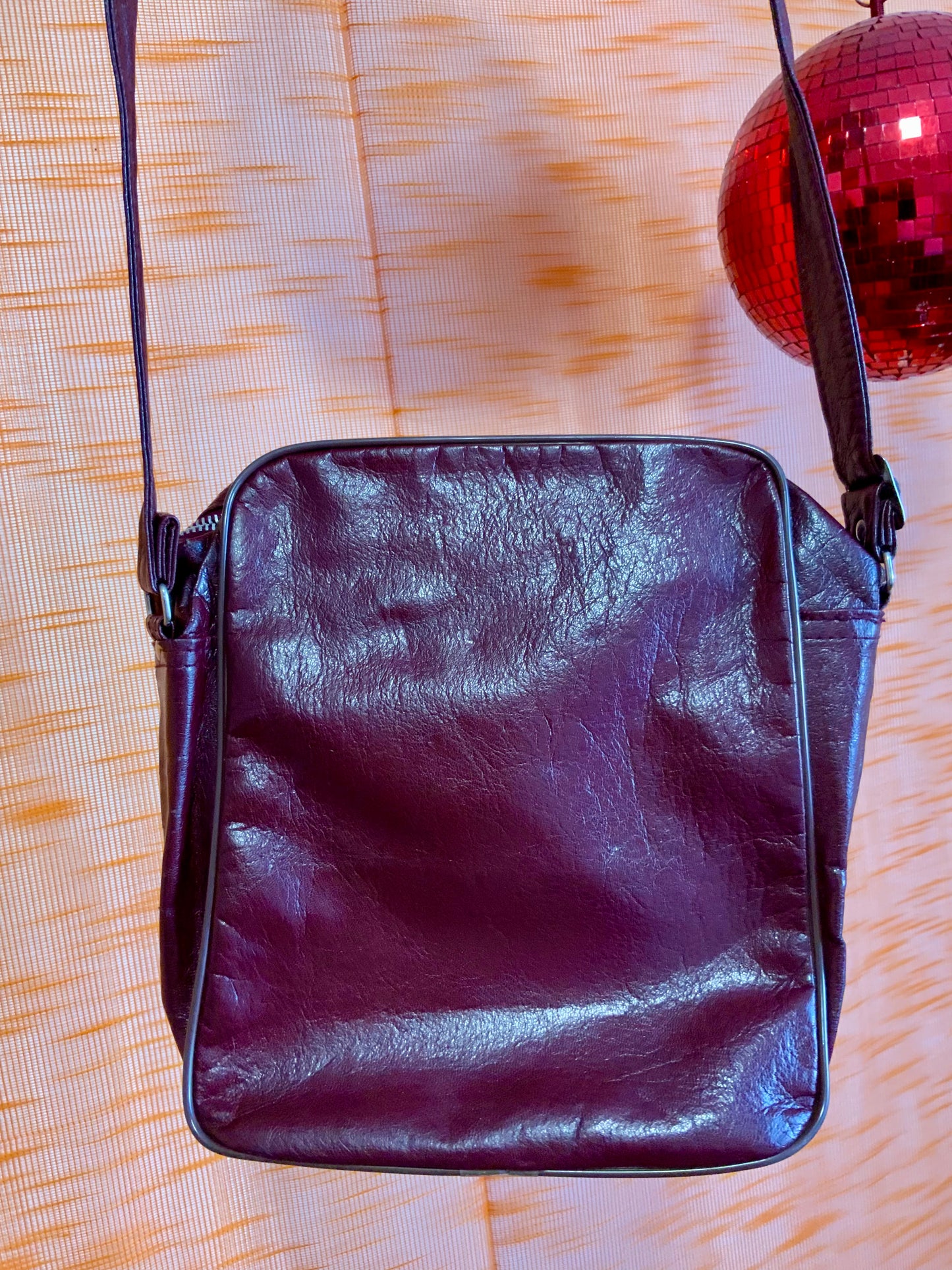 Sacoche Vintage Bordeaux
