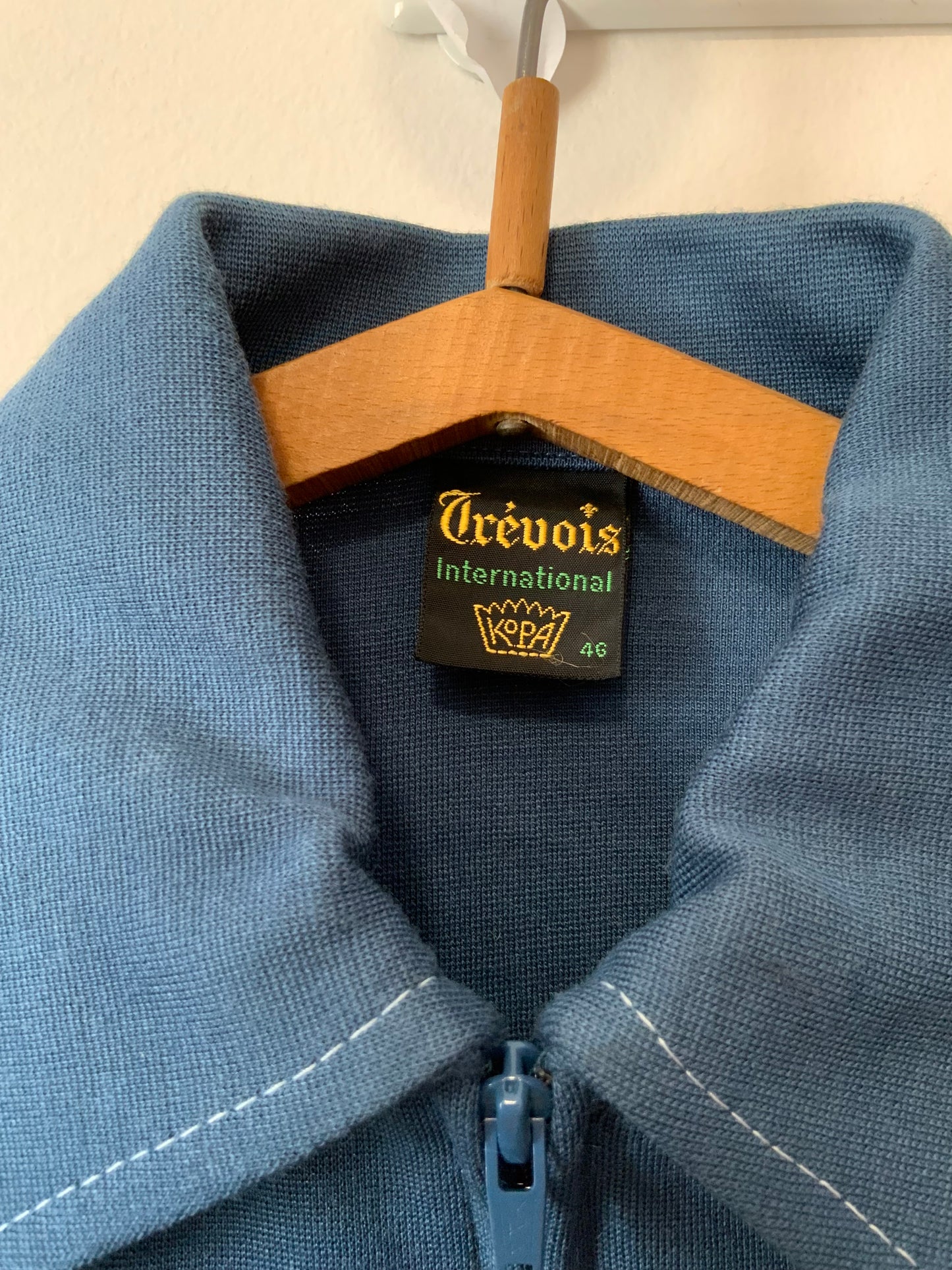 Veste Blouson de sport Trevois Vintage Col pelle à tartes 1970