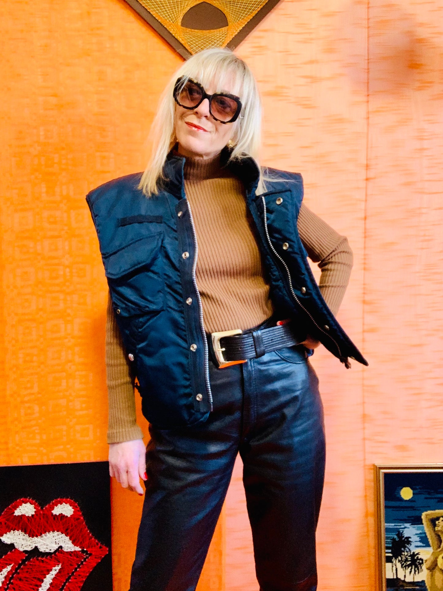 Blouson sans Manche Schott Vintage 1990