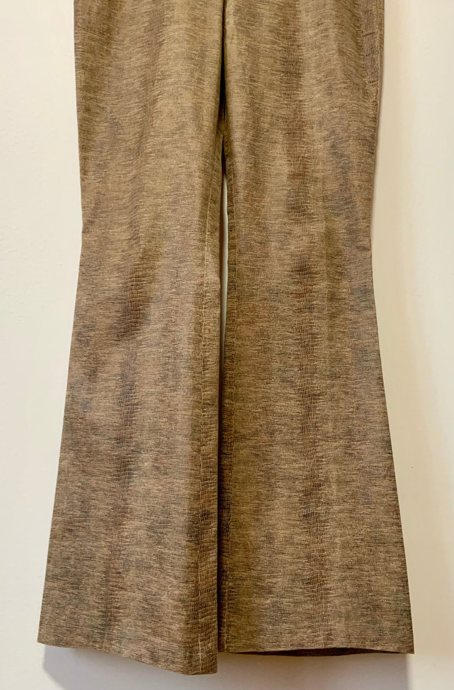 Superbe Pantalon Flare Escada Python Vintage Tendance Très stylé !