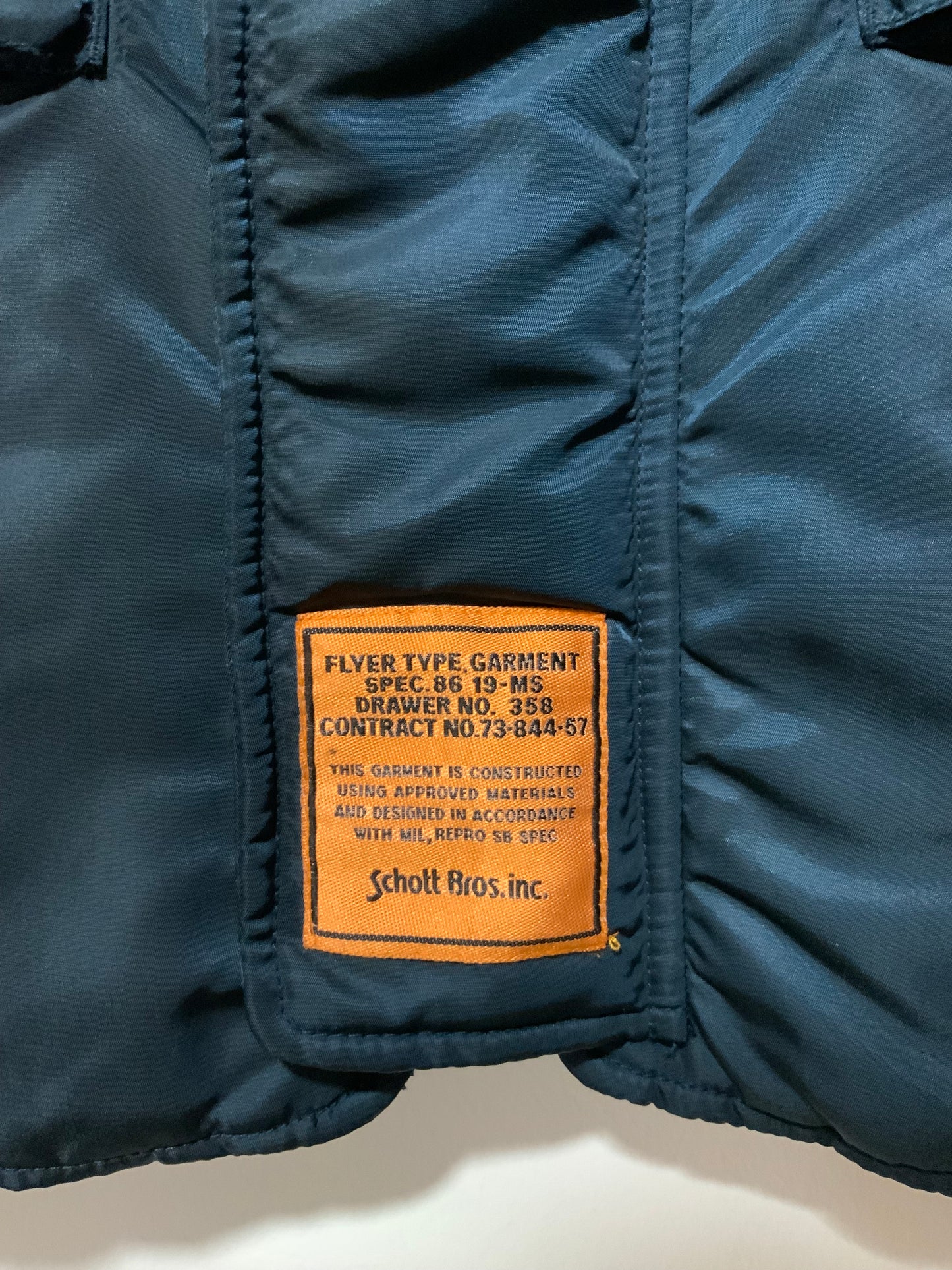 Blouson sans Manche Schott Vintage 1990