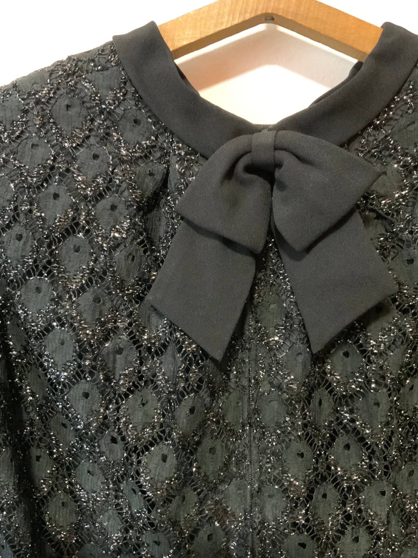 Blouse Dentelle Strass Création Vintage Paris Élégance