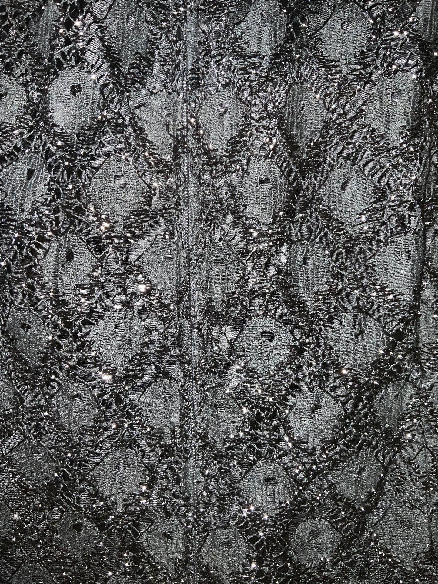 Blouse Dentelle Strass Création Vintage Paris Élégance