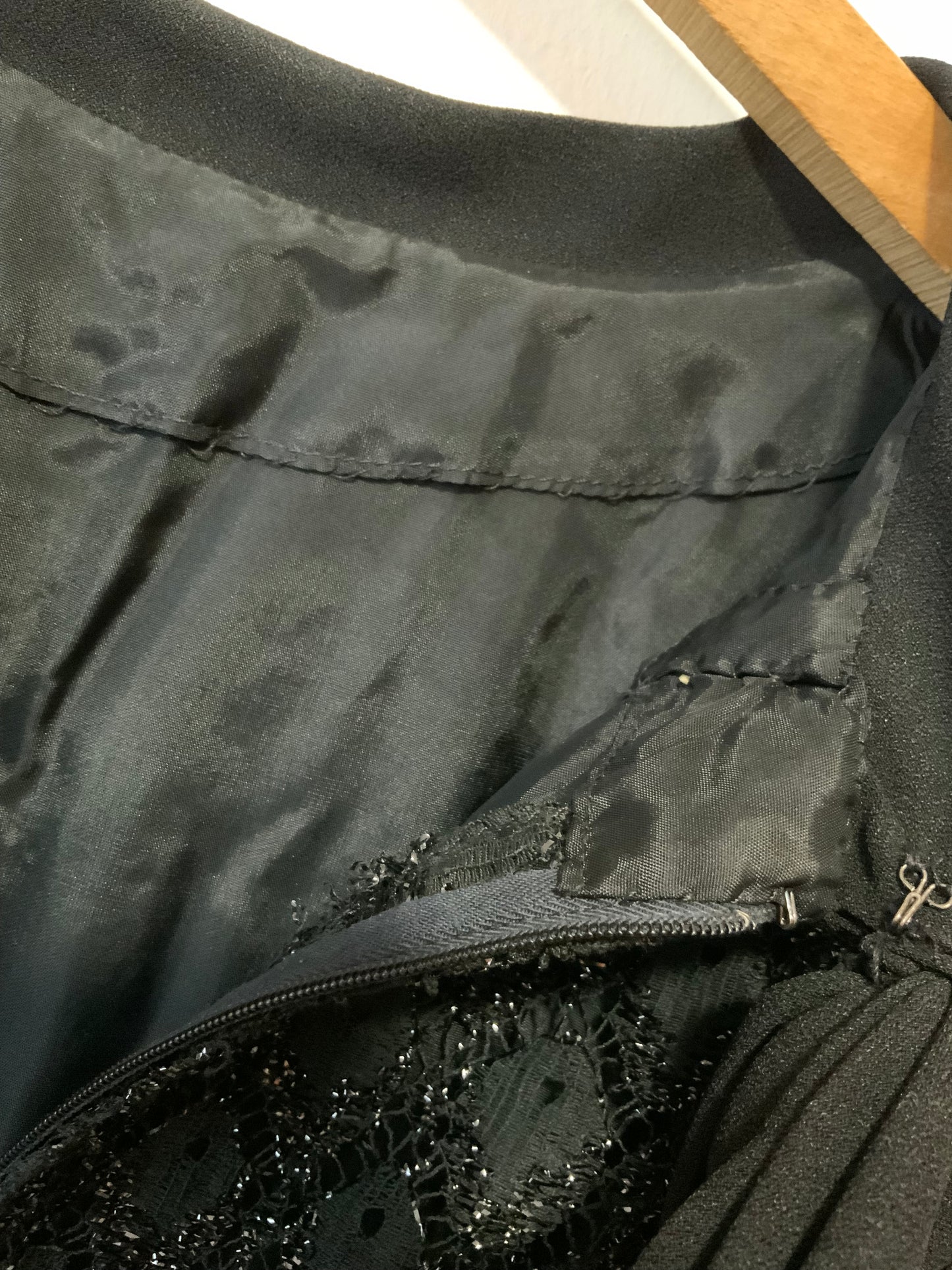 Blouse Dentelle Strass Création Vintage Paris Élégance