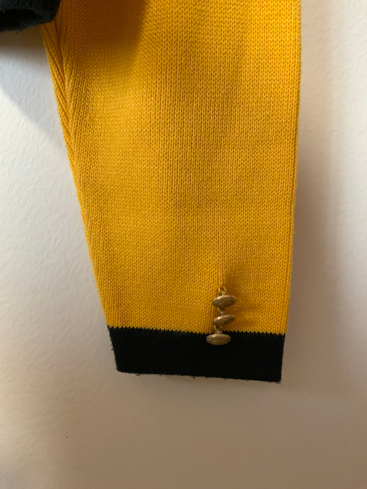 Cardigan Gilet Chic Kookai Vintage 90’ Tricot Coton Jaune Court France