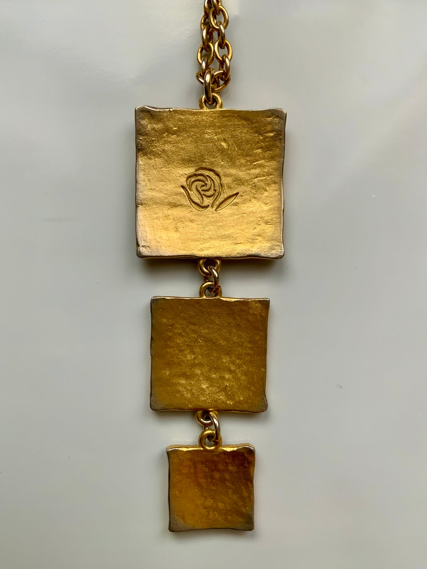 Collier Lancôme Motifs Fleurs - Vintage