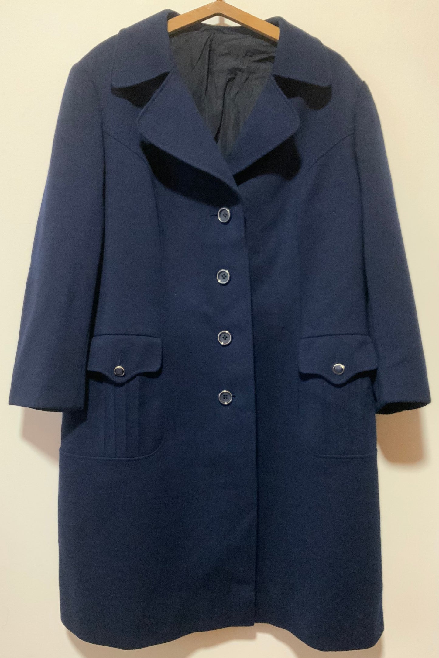 Manteau a martingale en pure laine vierge Woolmark Vintage Ancien