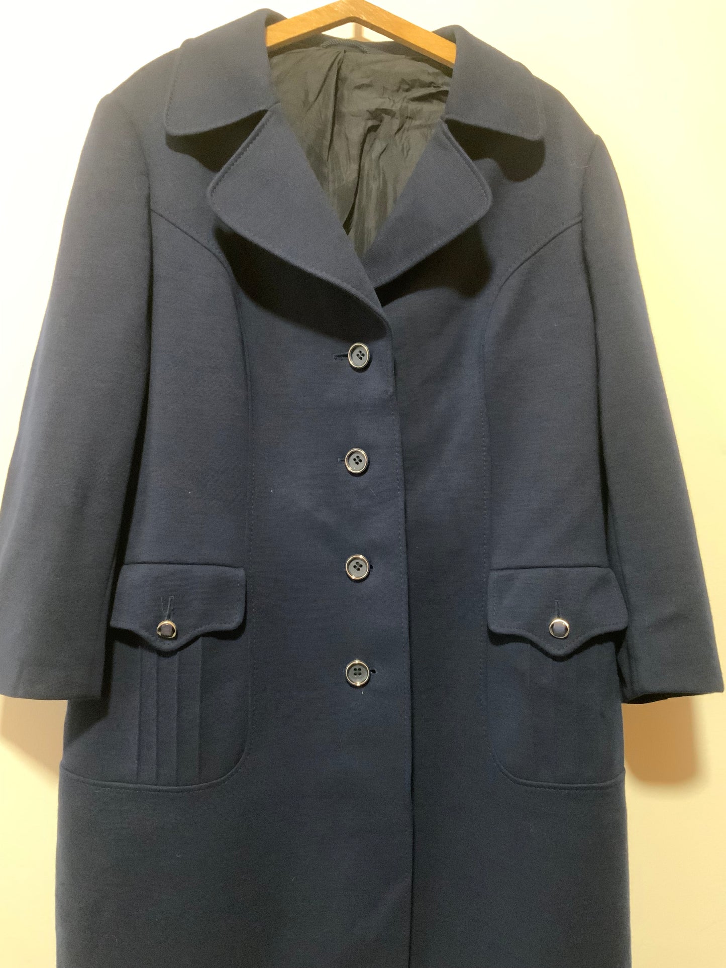 Manteau a martingale en pure laine vierge Woolmark Vintage Ancien