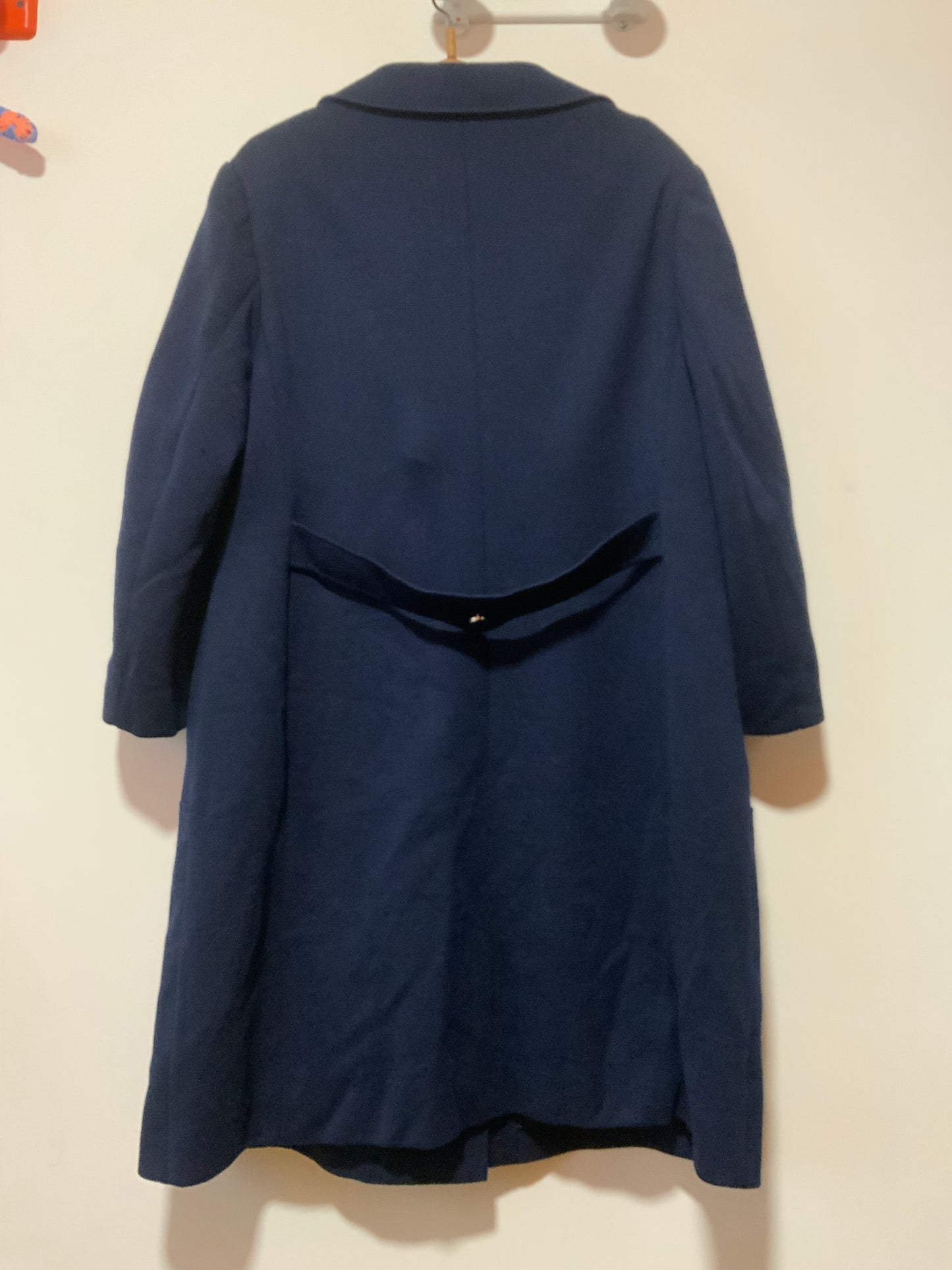 Manteau a martingale en pure laine vierge Woolmark Vintage Ancien