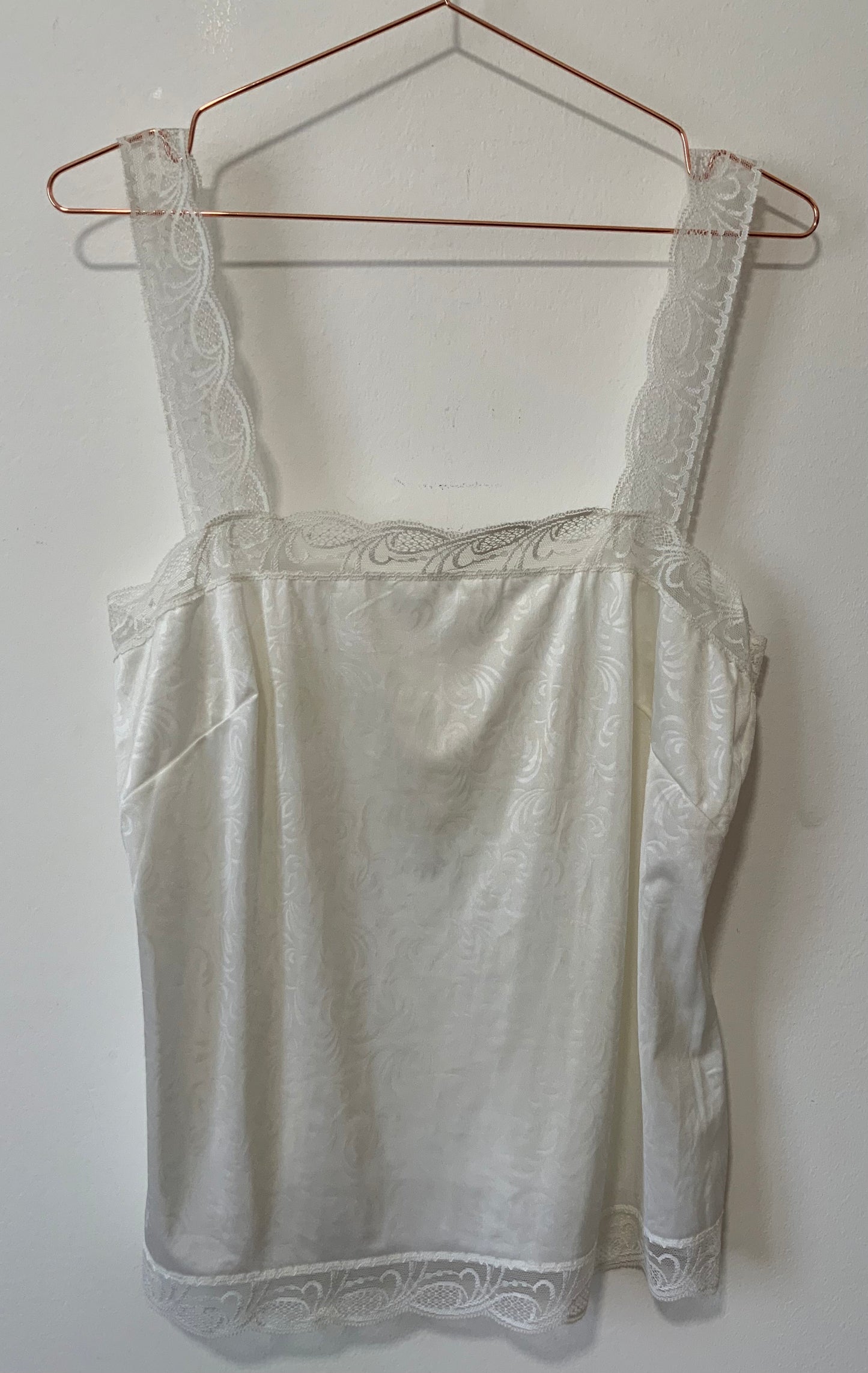 Caraco Top dentelle dessus dessous Deadstock Triumph 1980 Modele Minouche