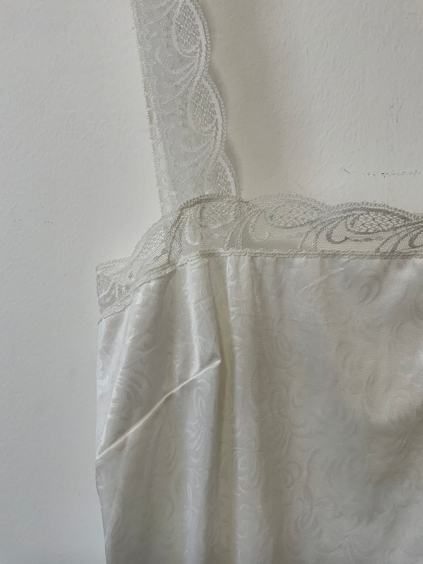 Caraco Top dentelle dessus dessous Deadstock Triumph 1980 Modele Minouche