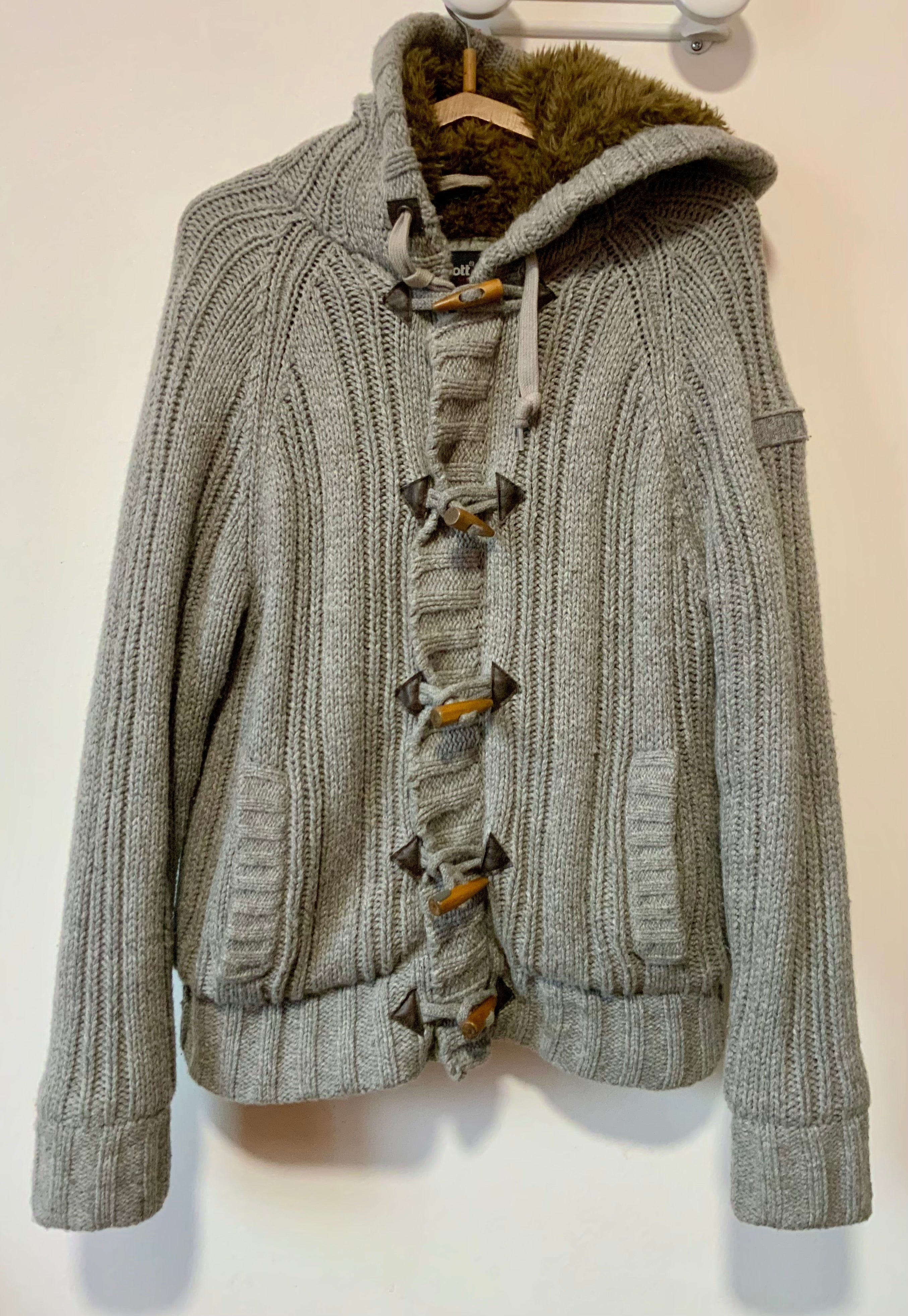 Gilet Daim Marron Fourré Vintage 70s Western - Taille M, Marque Sears USA