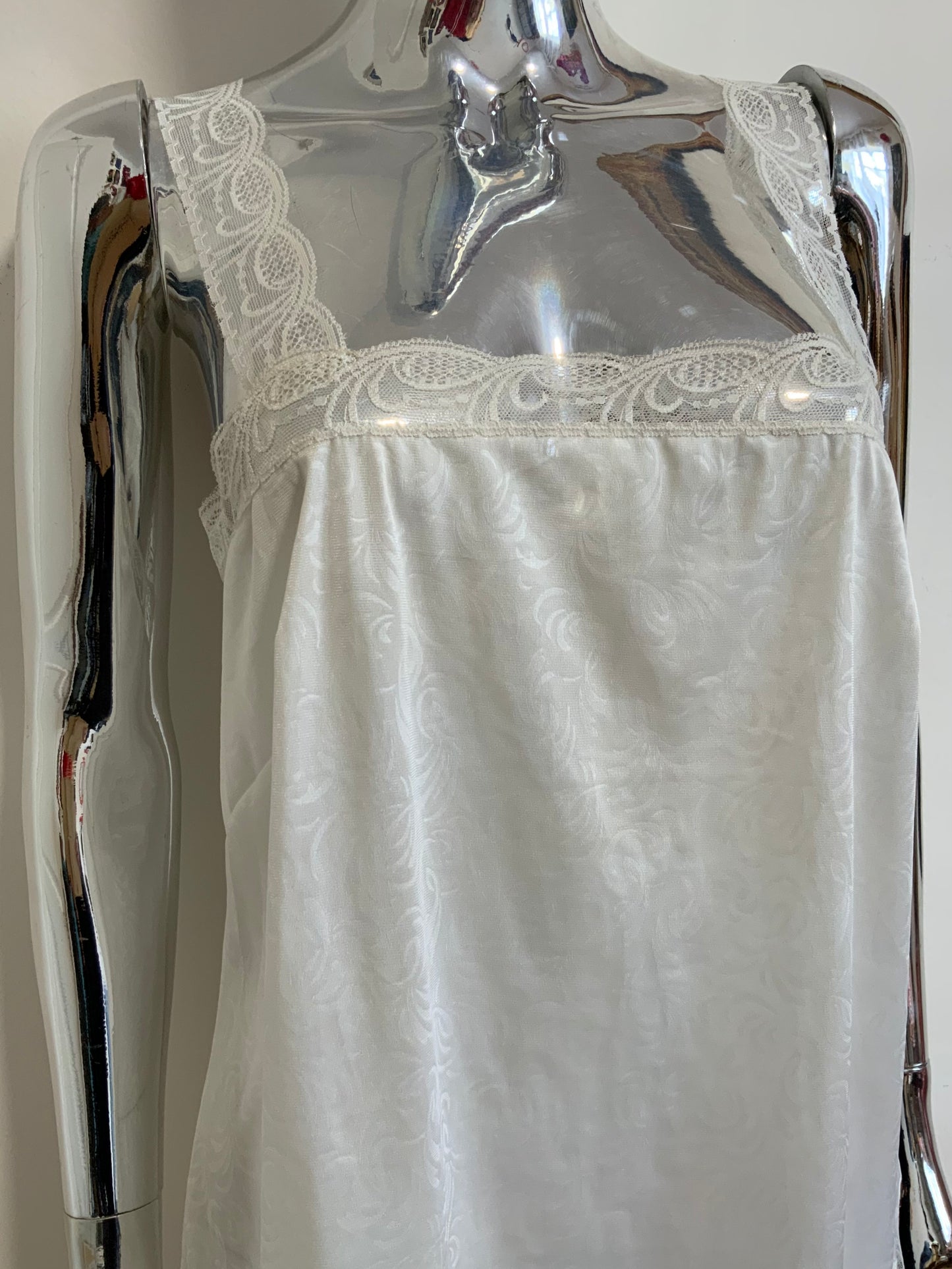 Caraco Top dentelle dessus dessous Deadstock Triumph 1980 Modele Minouche