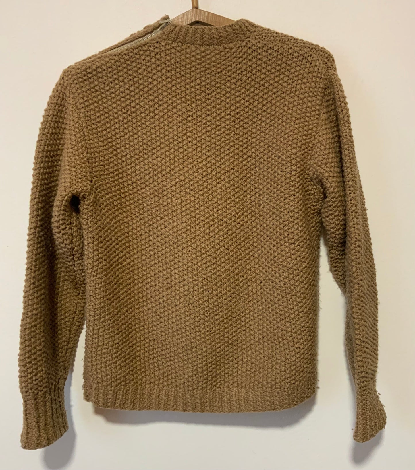 Très beau pull Laine Tricoté Main 1970