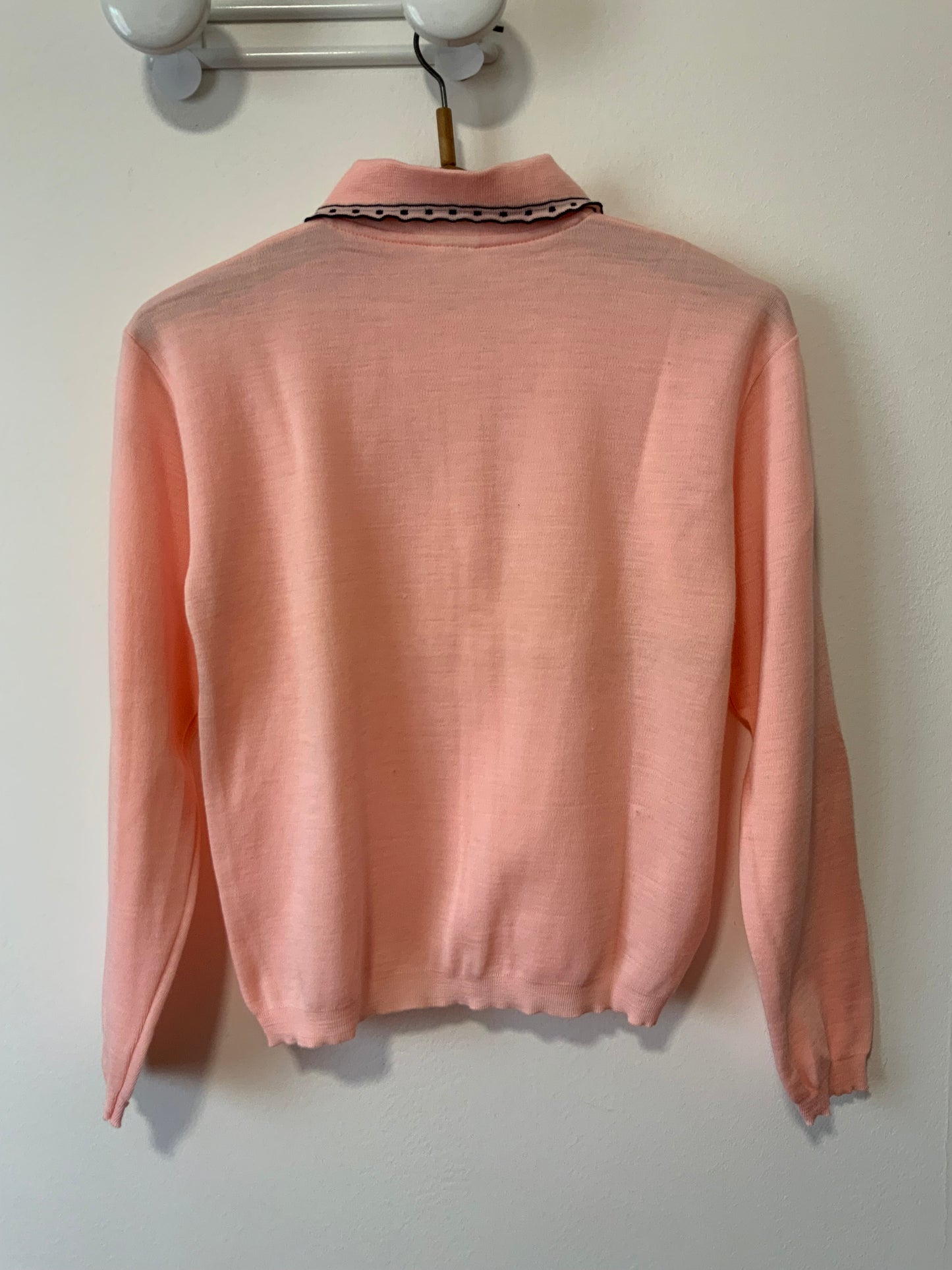Gilet Deadstock Laine peignée Tricot de Luxe 1970/80 Vintage
