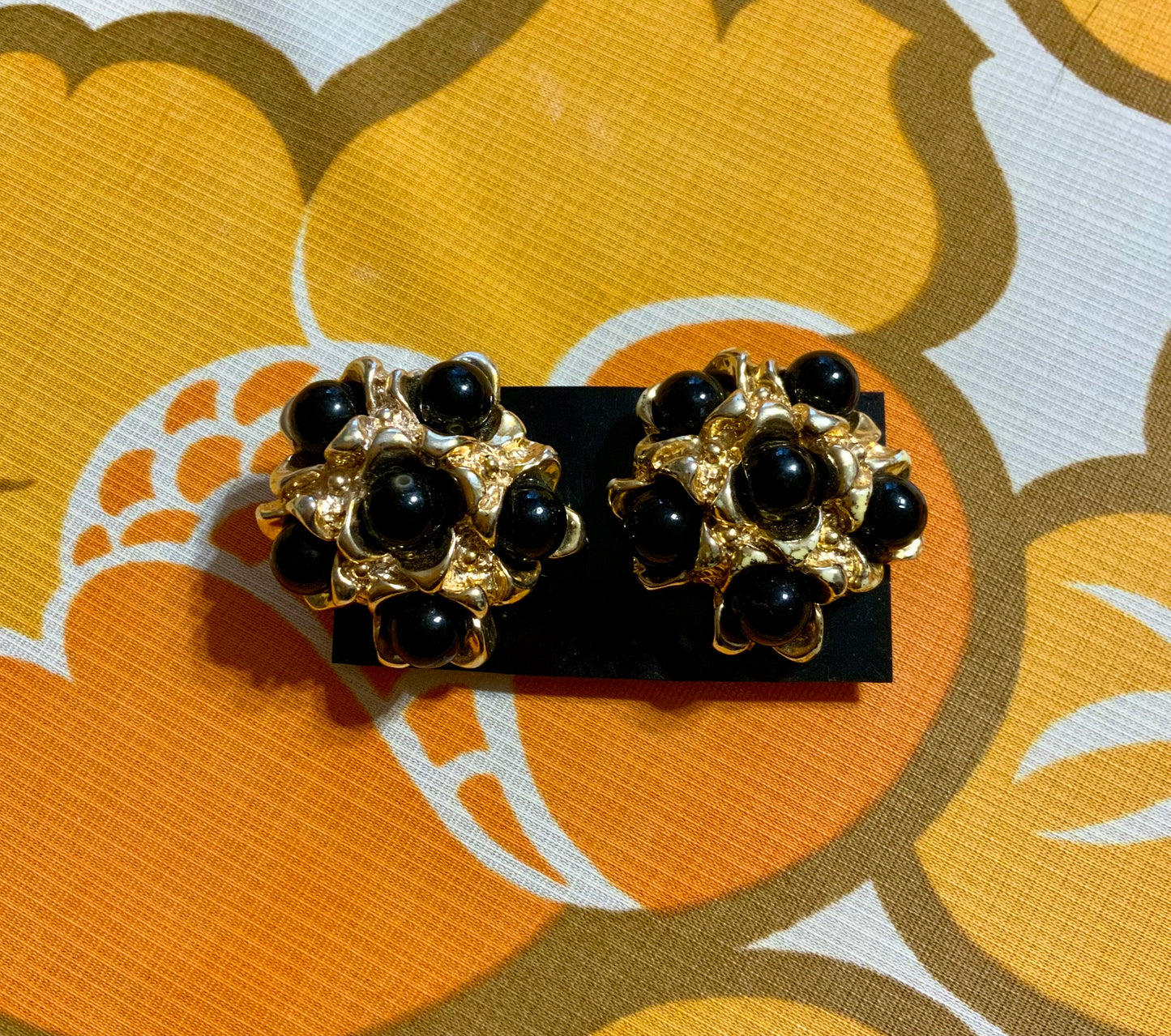 Boucles d’oreilles 1980 Chic Vintage