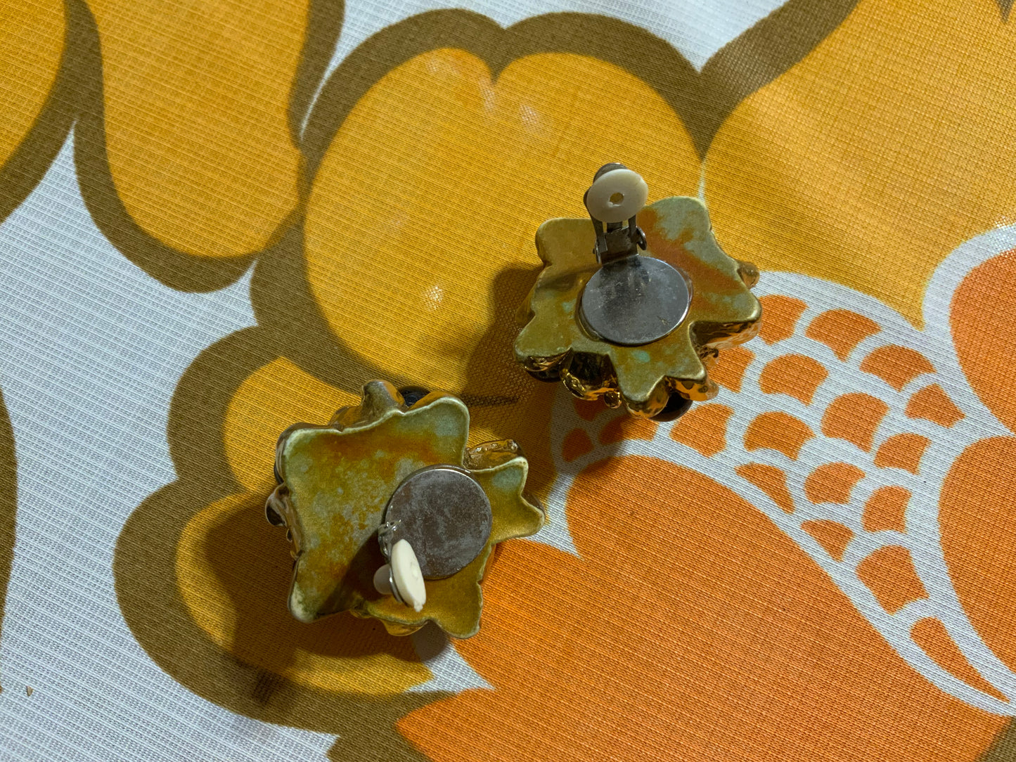 Boucles d’oreilles 1980 Chic Vintage