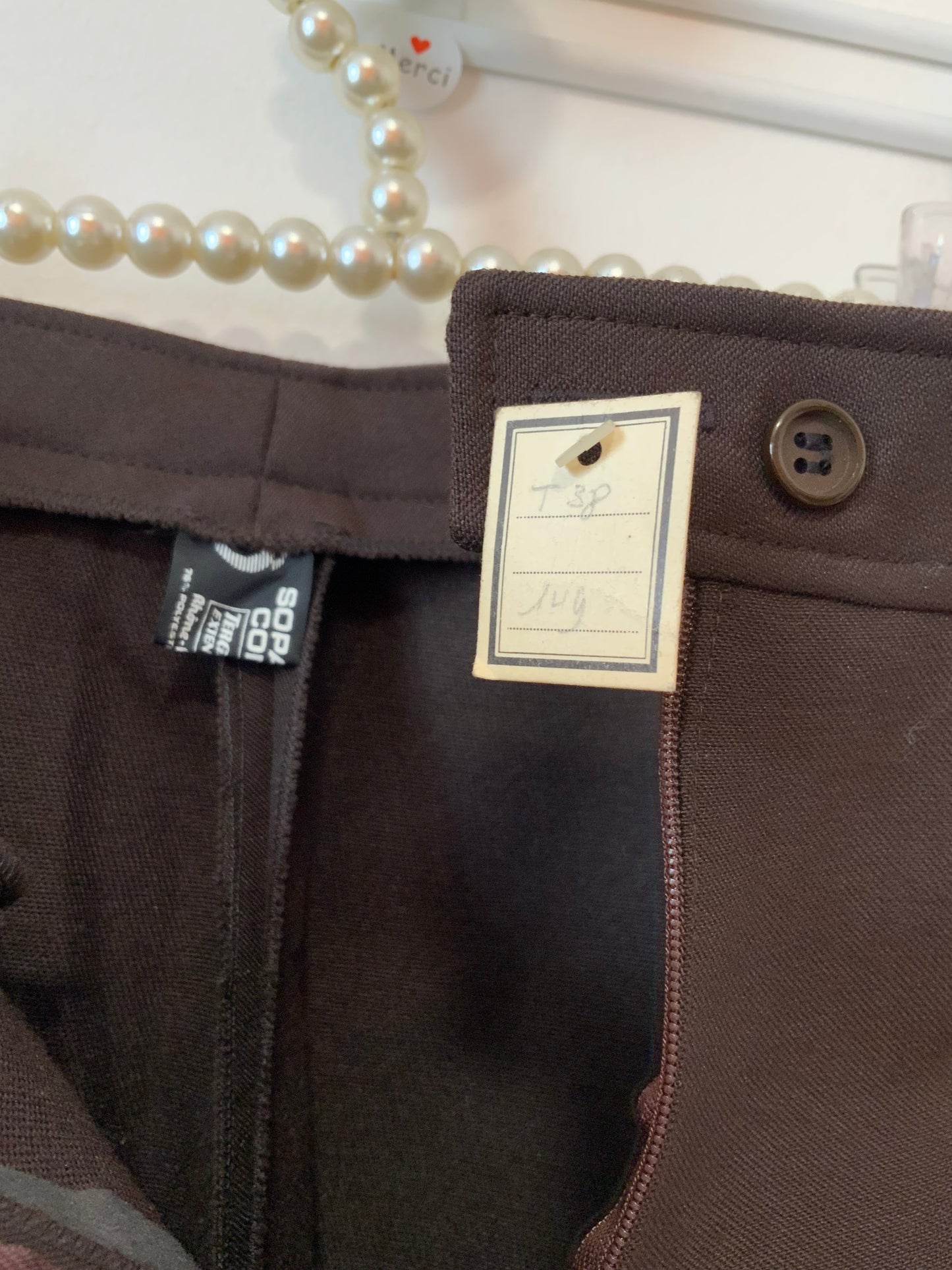 Fabuleux pantalon Pattes d’éléphant 1970 Deadstock