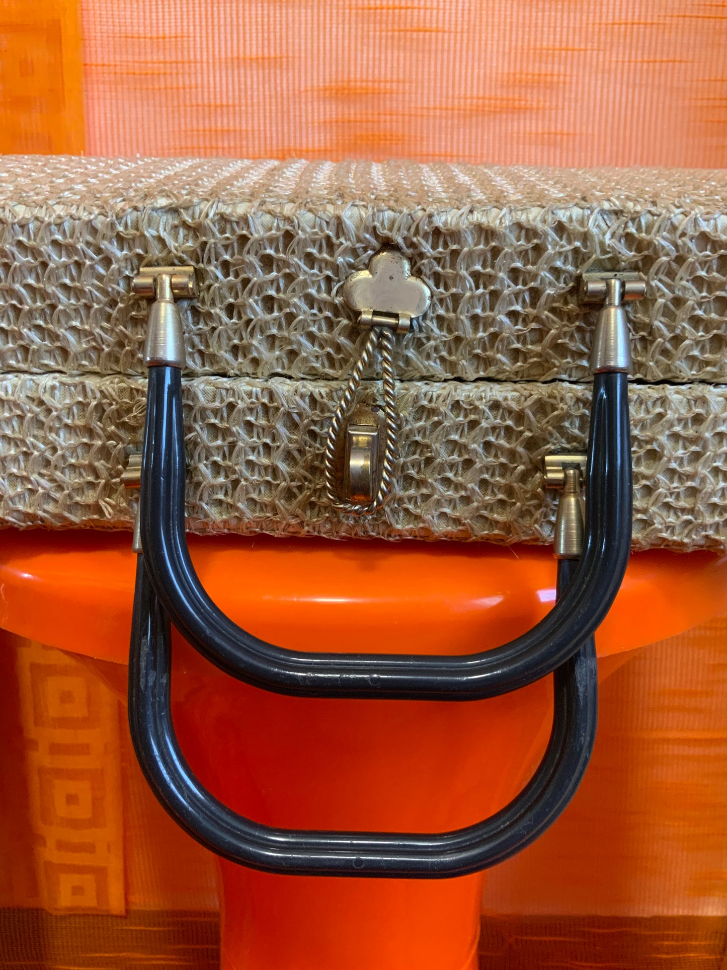 Sac à main valisette Italy Vintage Tres Ancien Original
