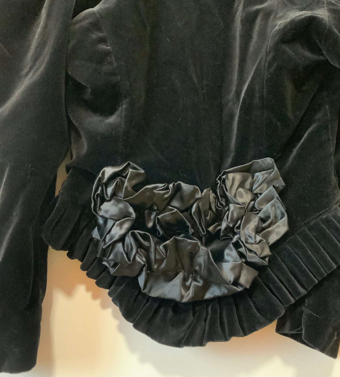 Sublime Veste Originale Vintage 1980/90 Velours Pépite
