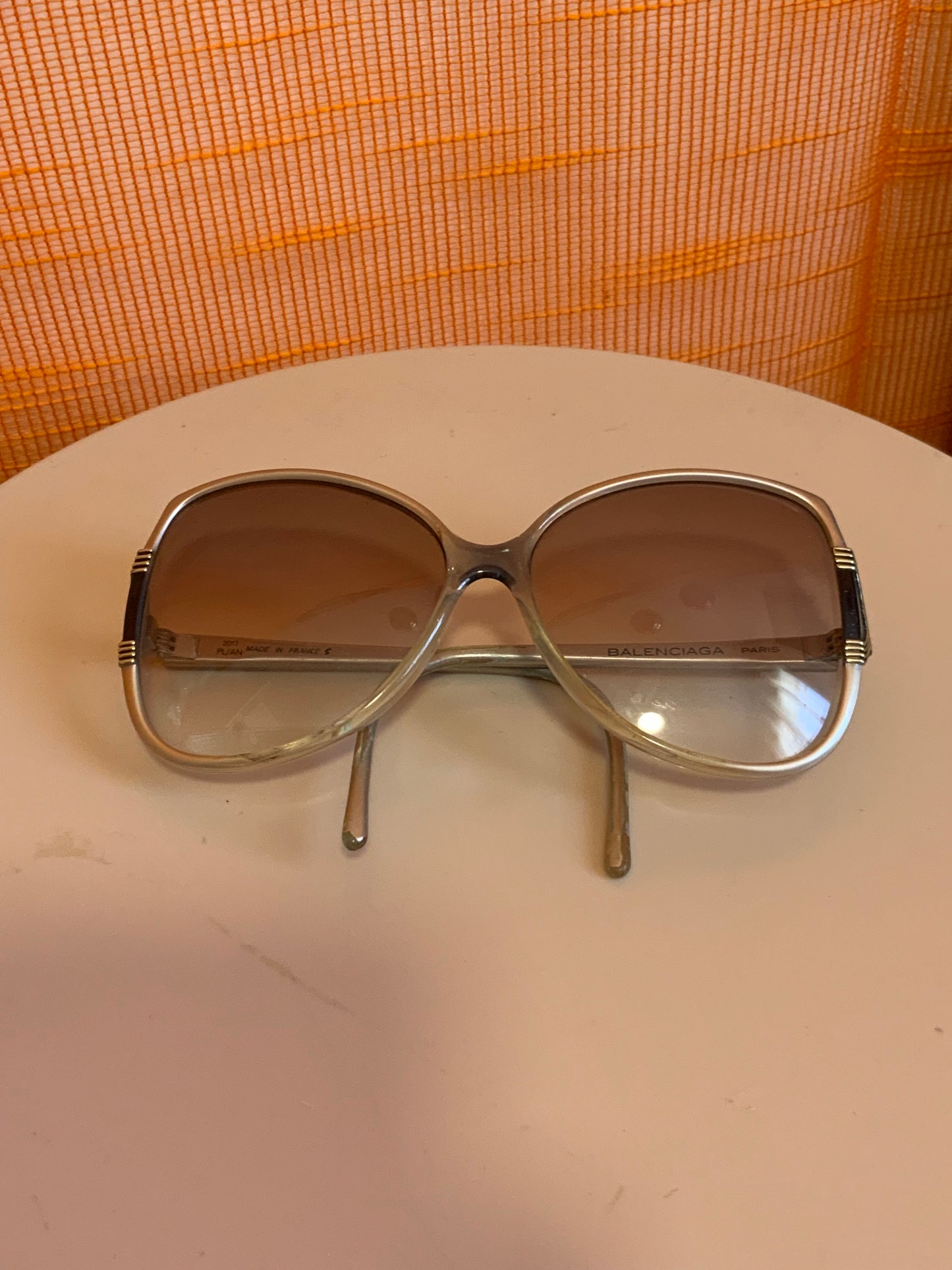 Paire de lunettes Solaires Vintage Balenciaga Paris