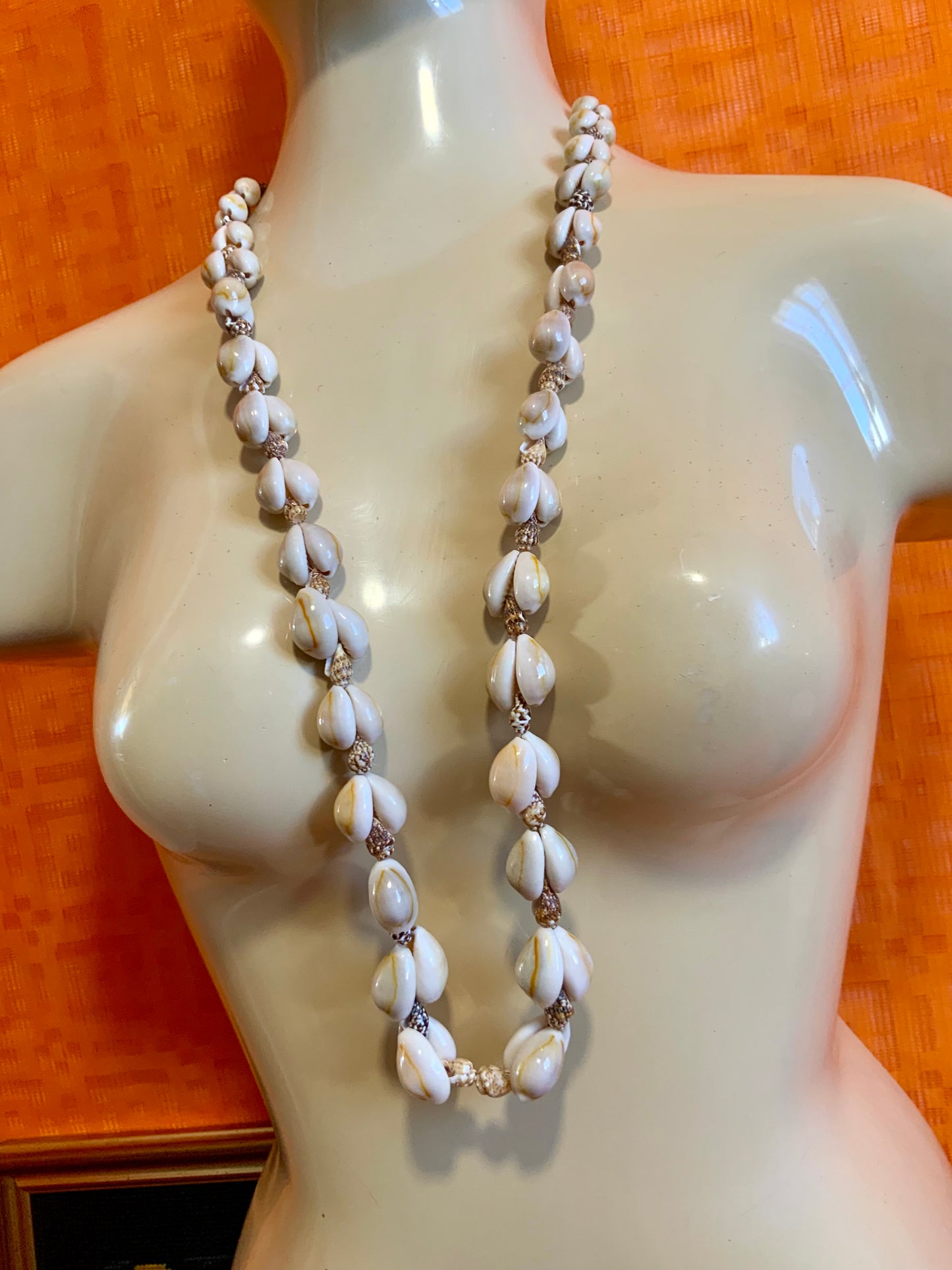 Collier Coquillages Vintage Original