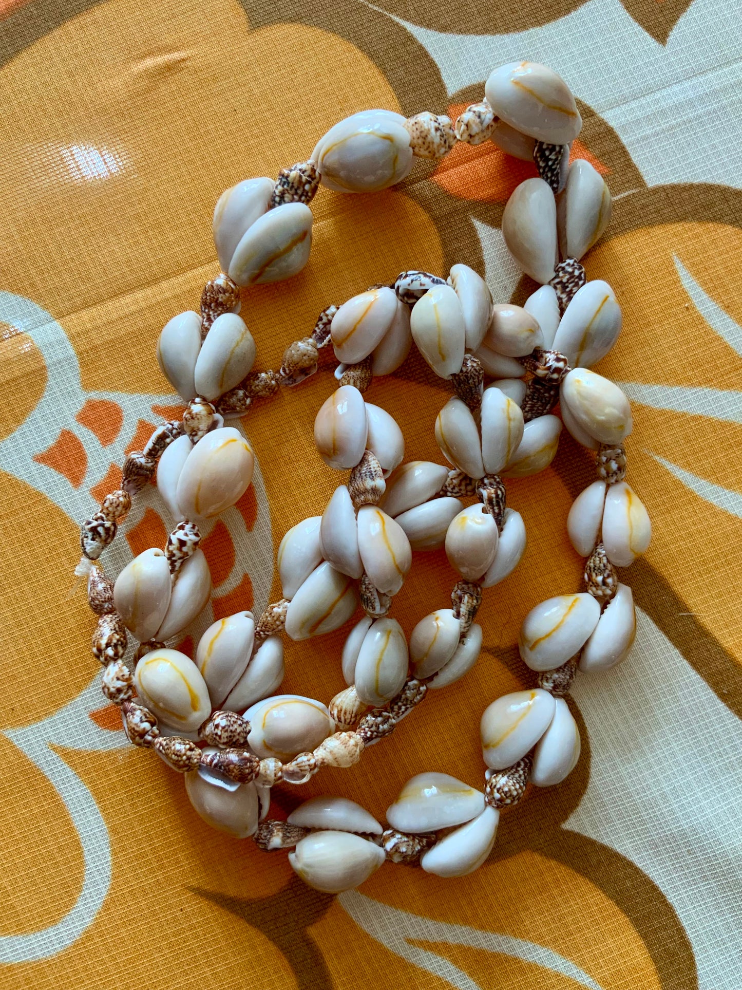 Collier Coquillages Vintage Original