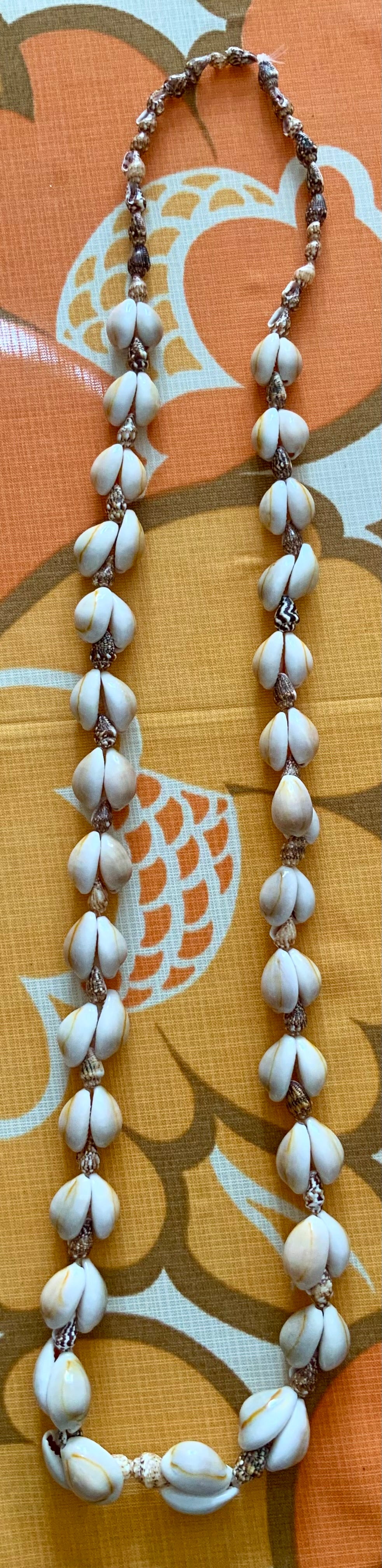 Collier Coquillages Vintage Original