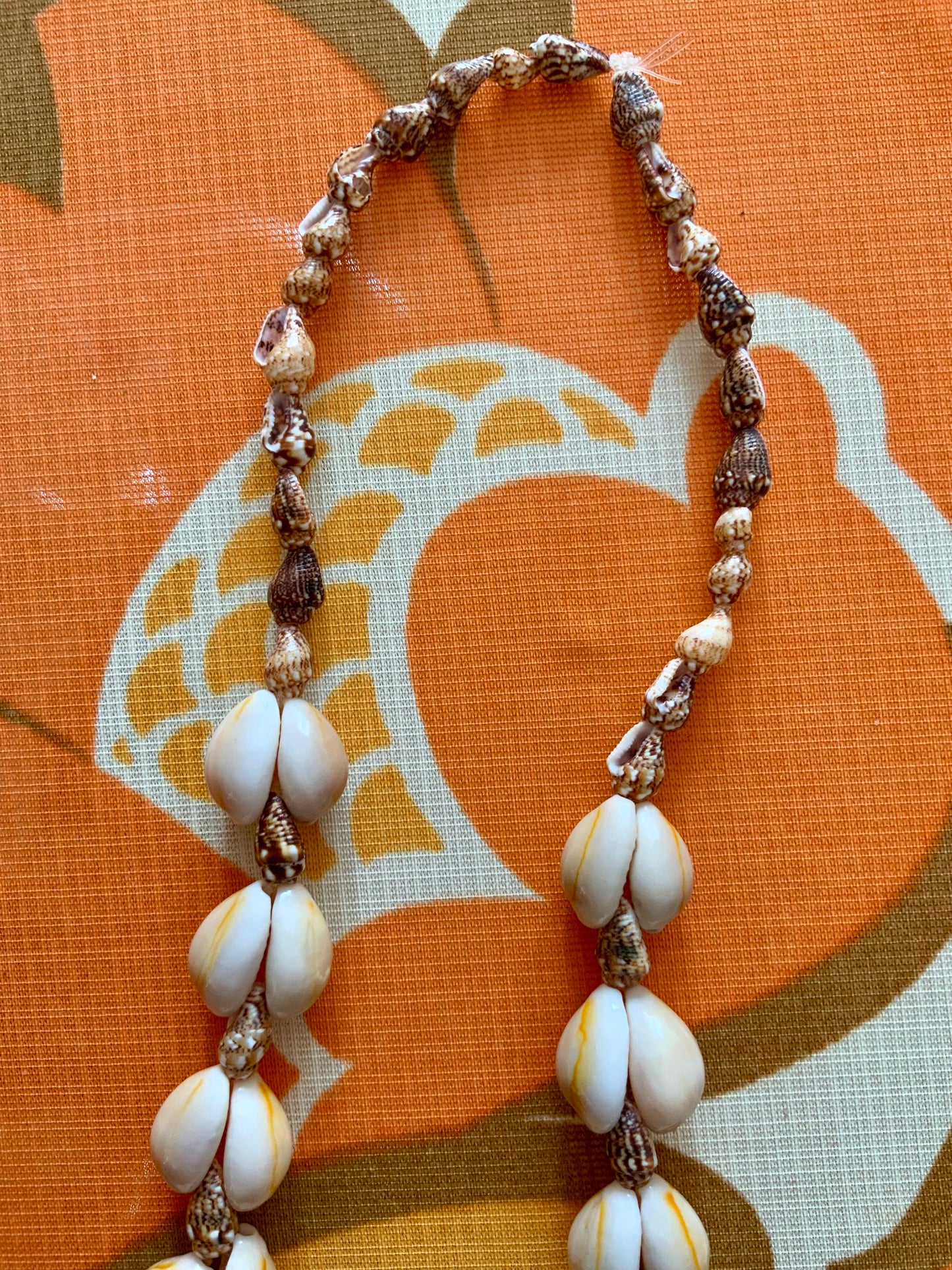 Collier Coquillages Vintage Original