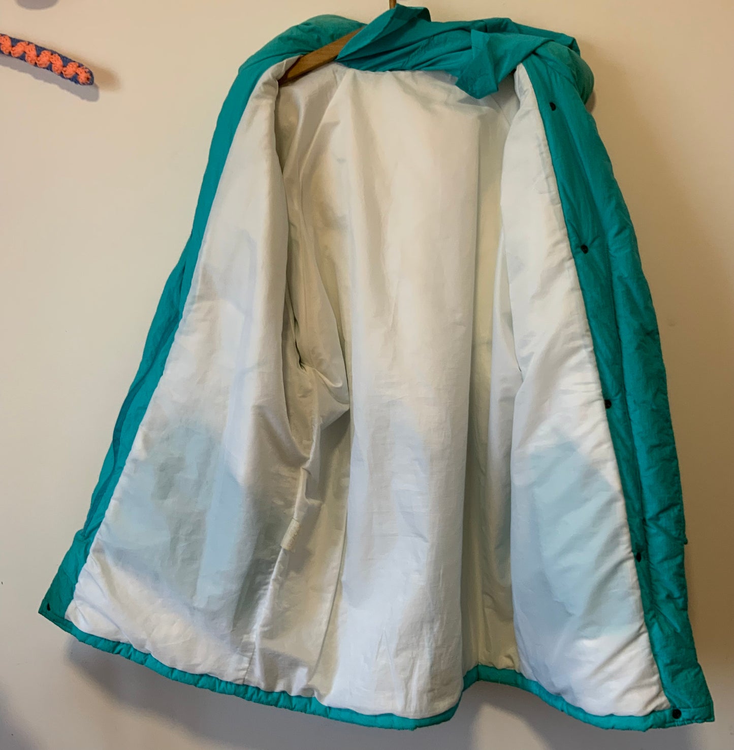 RESERVE - Manteau Anorak Long 1980 Vintage K Way