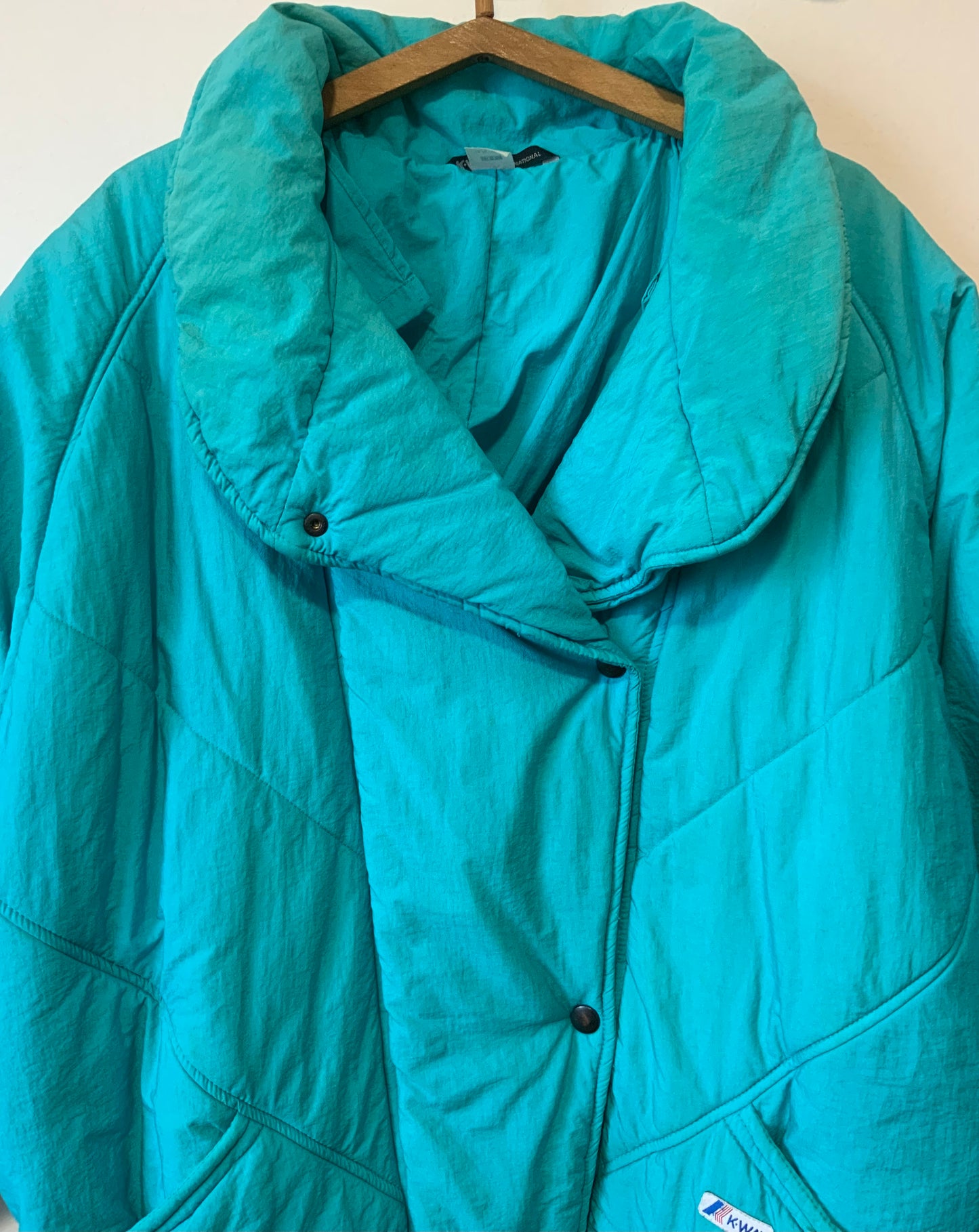 RESERVE - Manteau Anorak Long 1980 Vintage K Way