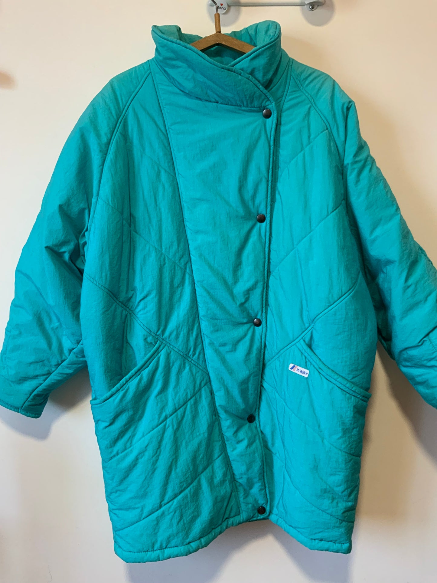 RESERVE - Manteau Anorak Long 1980 Vintage K Way