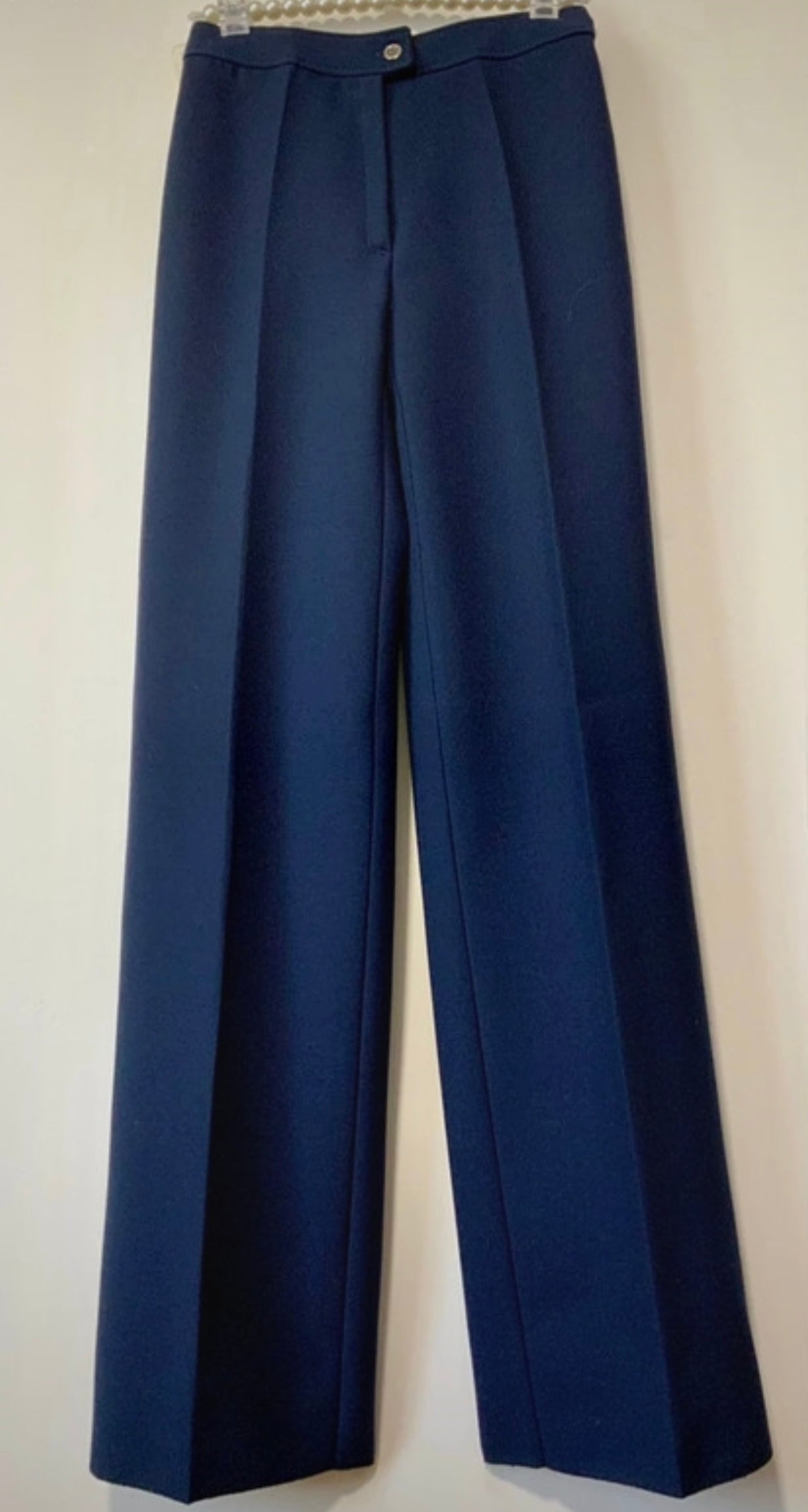 Pantalon Flare Pattes d’elephant Large Tergal Deadstock Vintage 1970 Modele Florence