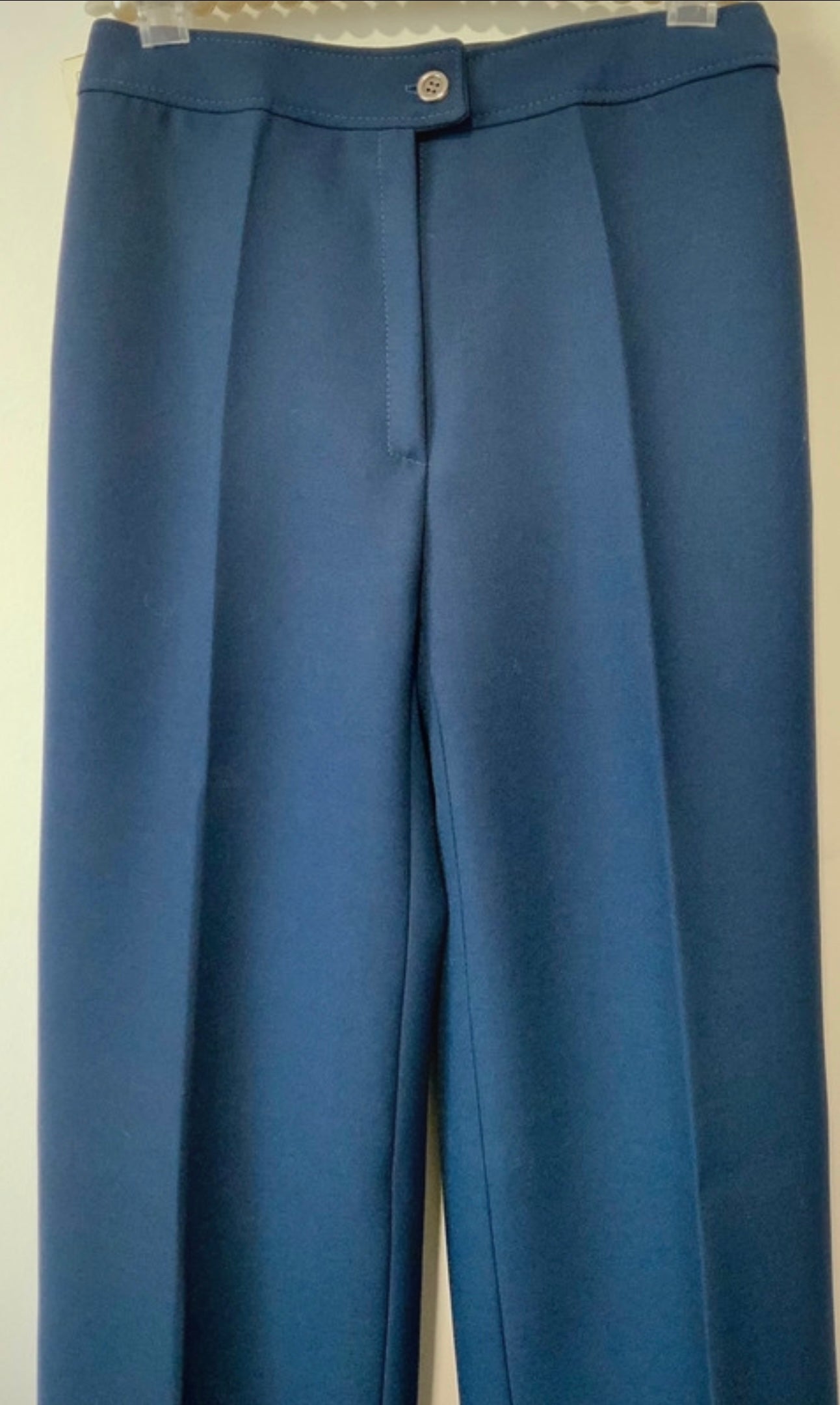 Pantalon Flare Pattes d’elephant Large Tergal Deadstock Vintage 1970 Modele Florence