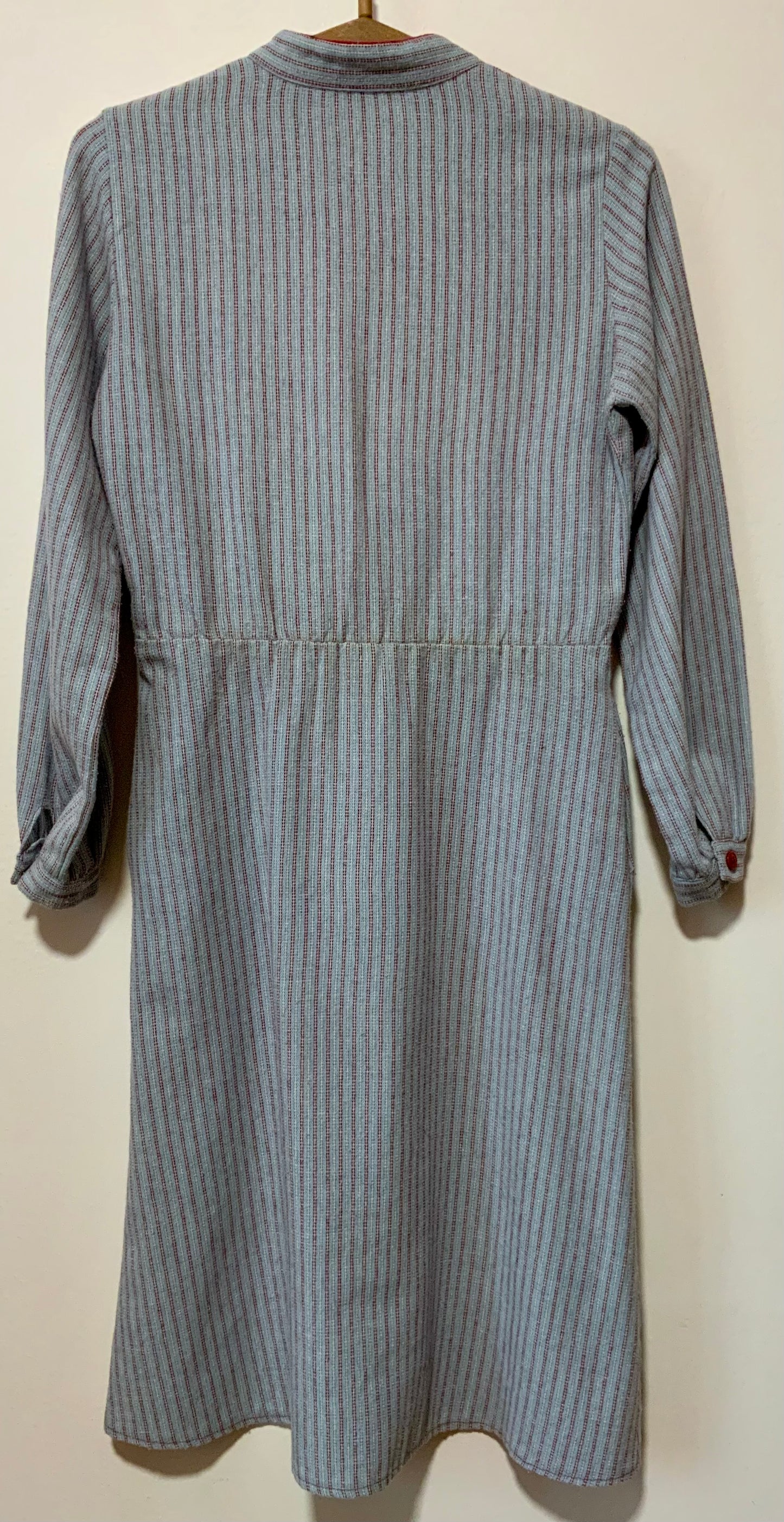 Robe 1970 Rayures Vintage Original