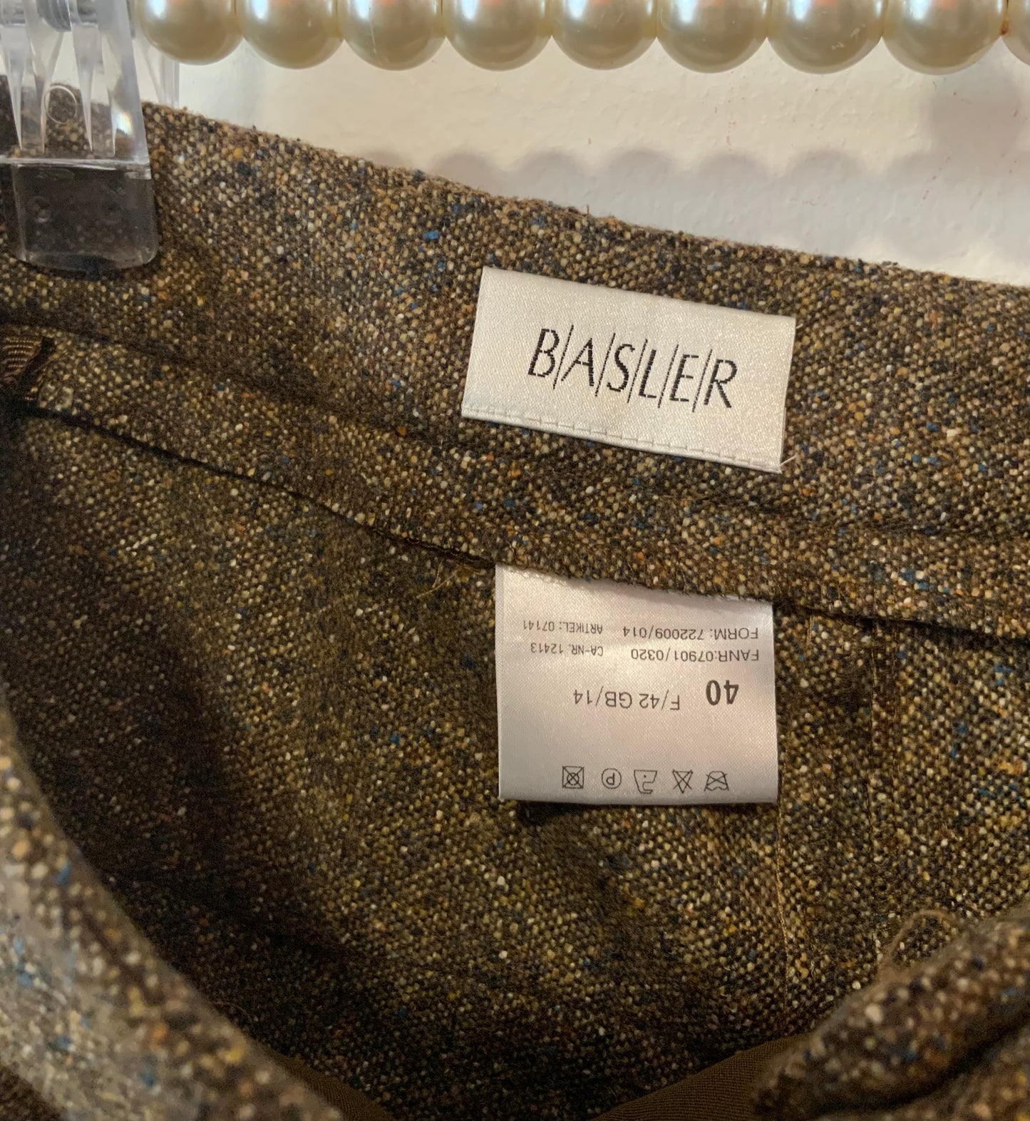 Pantalon court Vintage Basler Haut de gamme 1990/2000