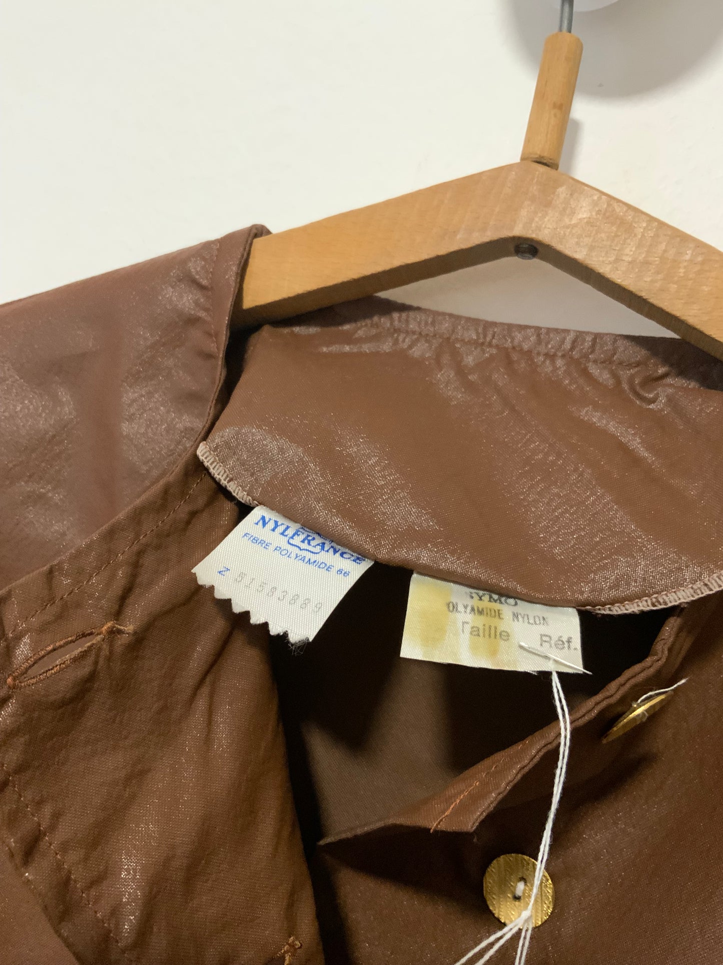 Blouse Chemise Neuve 1970 Deadstock Original Vintage France