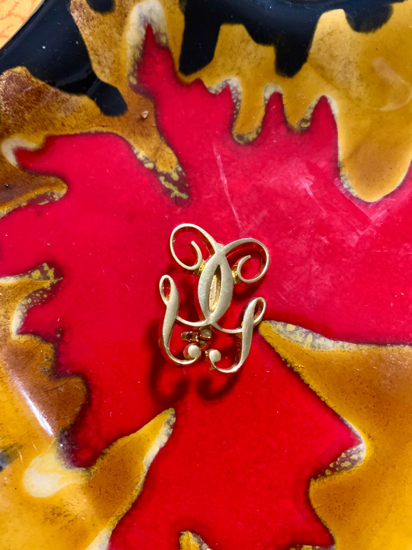 Broche 1990 Vintage Haut de gamme Guerlain