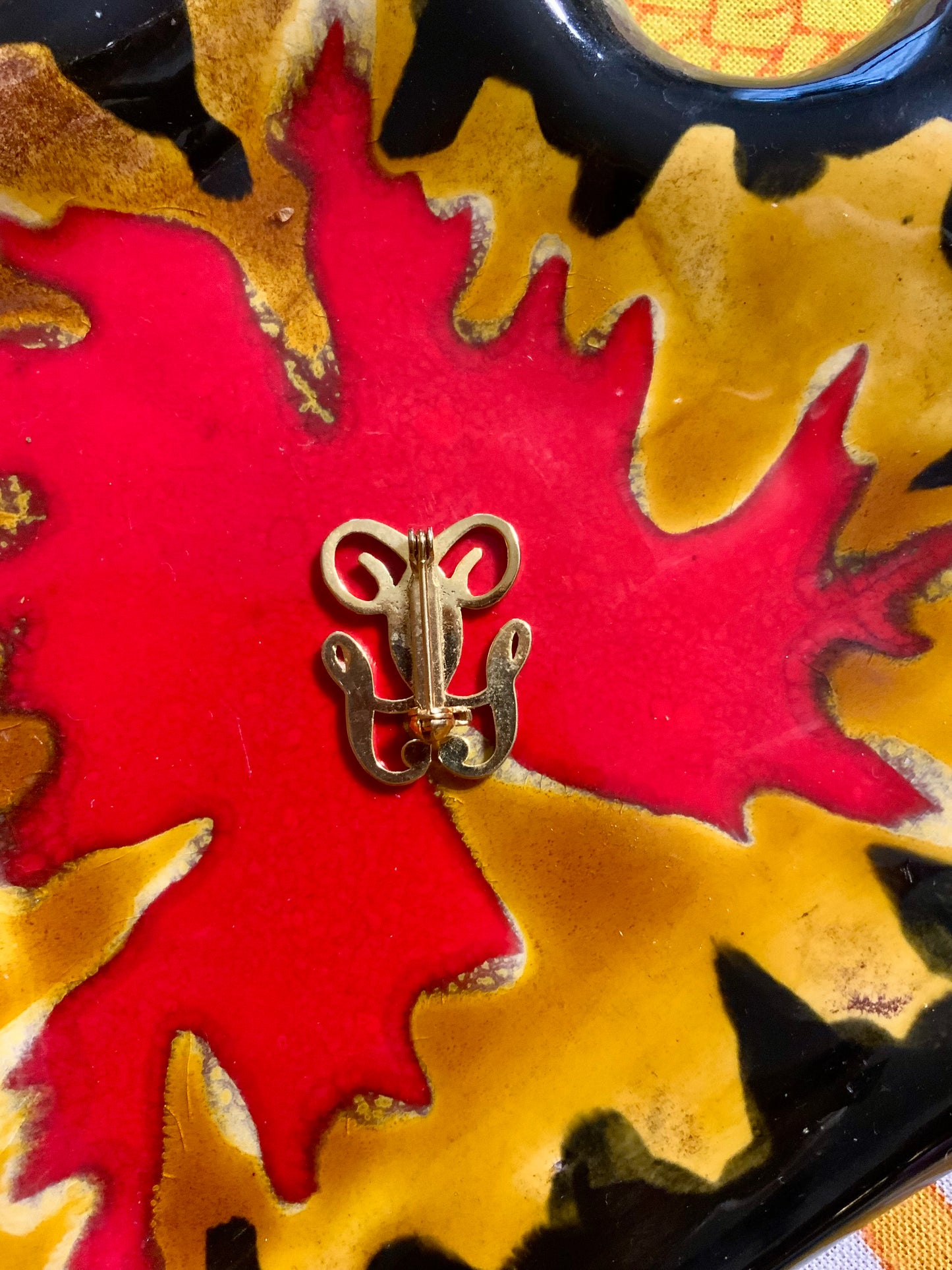 Broche 1990 Vintage Haut de gamme Guerlain