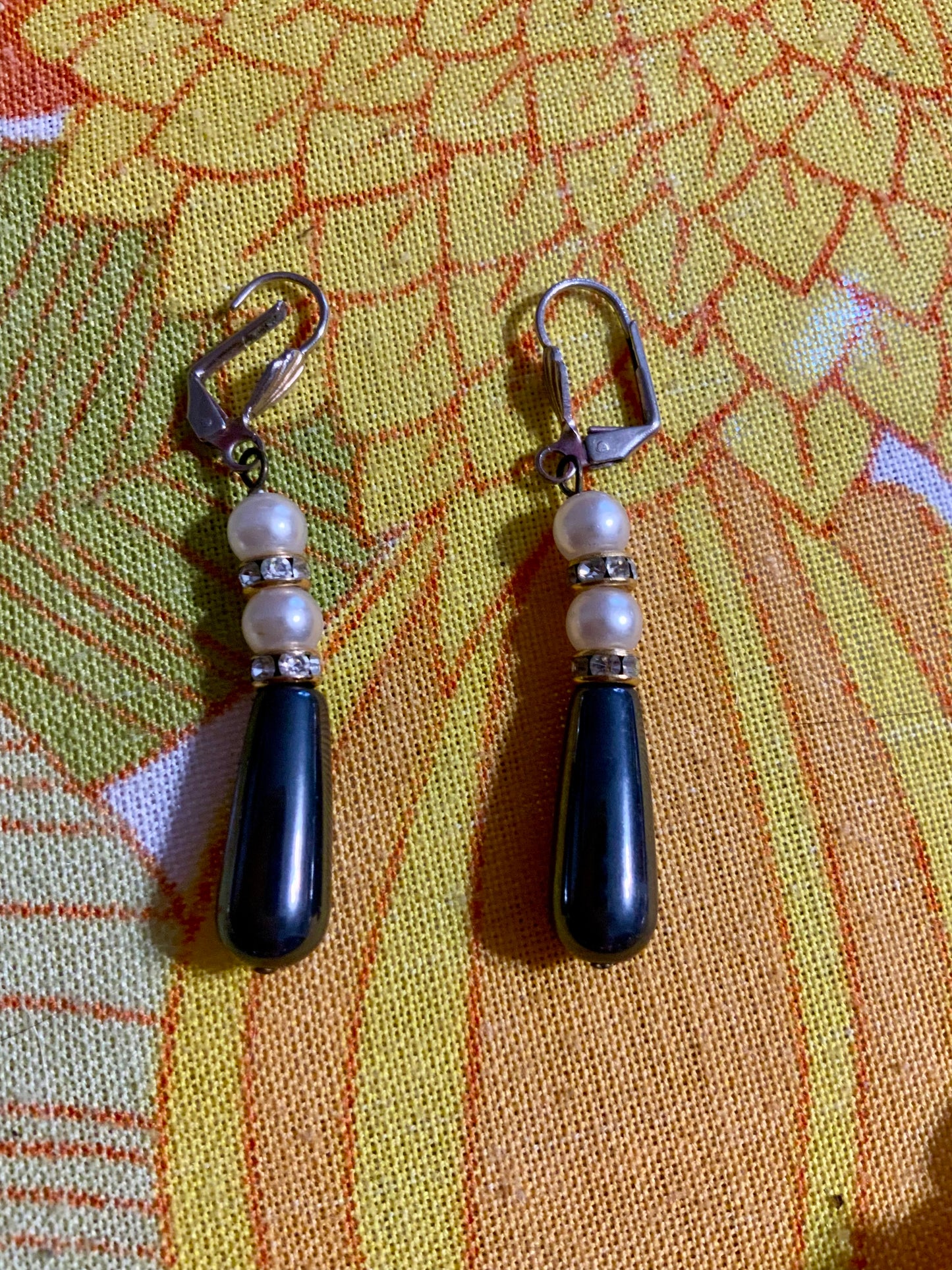 Ensemble de Bijoux Vintage fin 90’ Perles et Pierres d’Hematites
