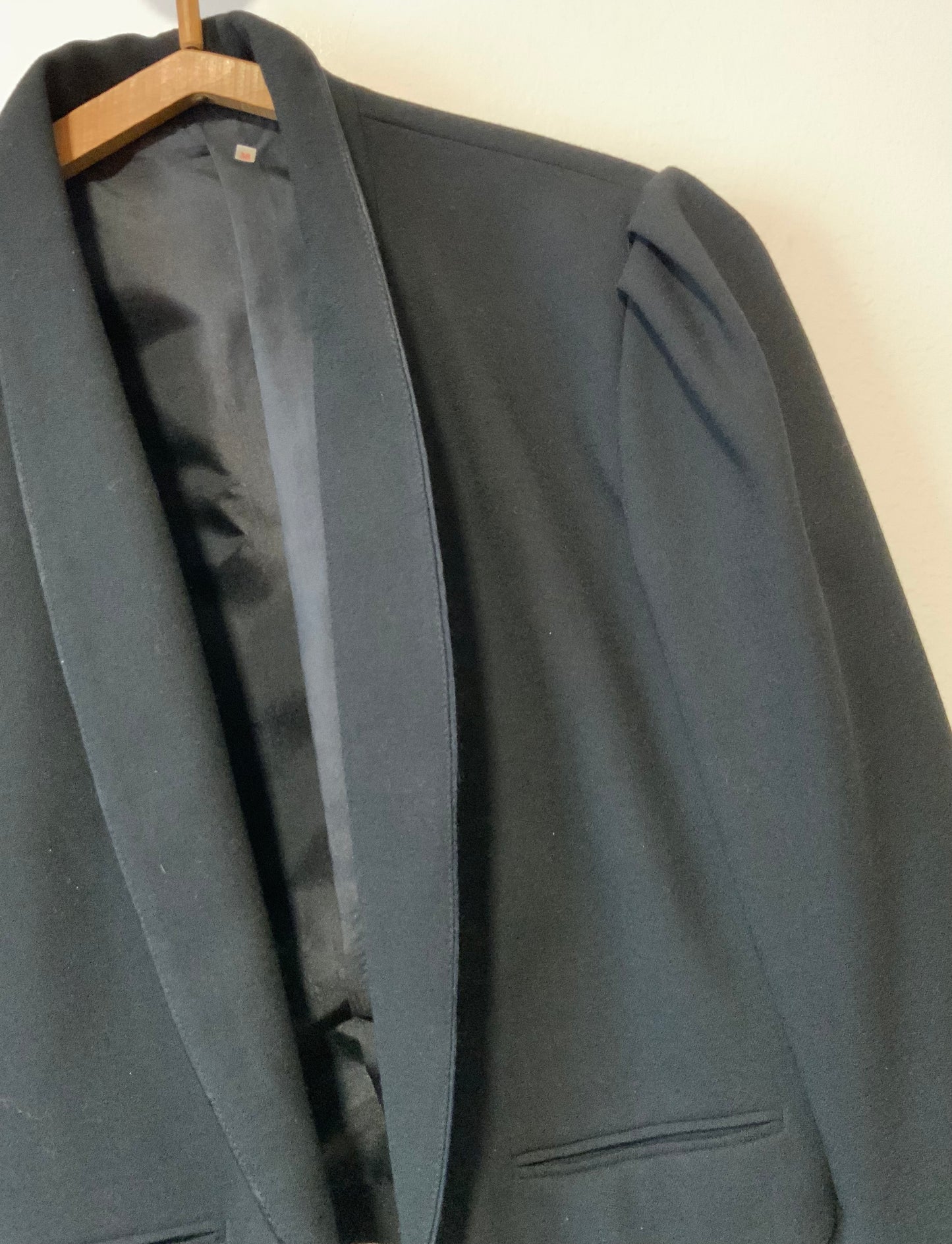 Veste façon smoking pour Femme Vintage 1980