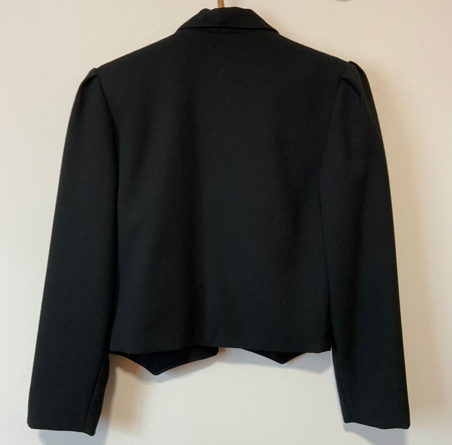 Veste façon smoking pour Femme Vintage 1980
