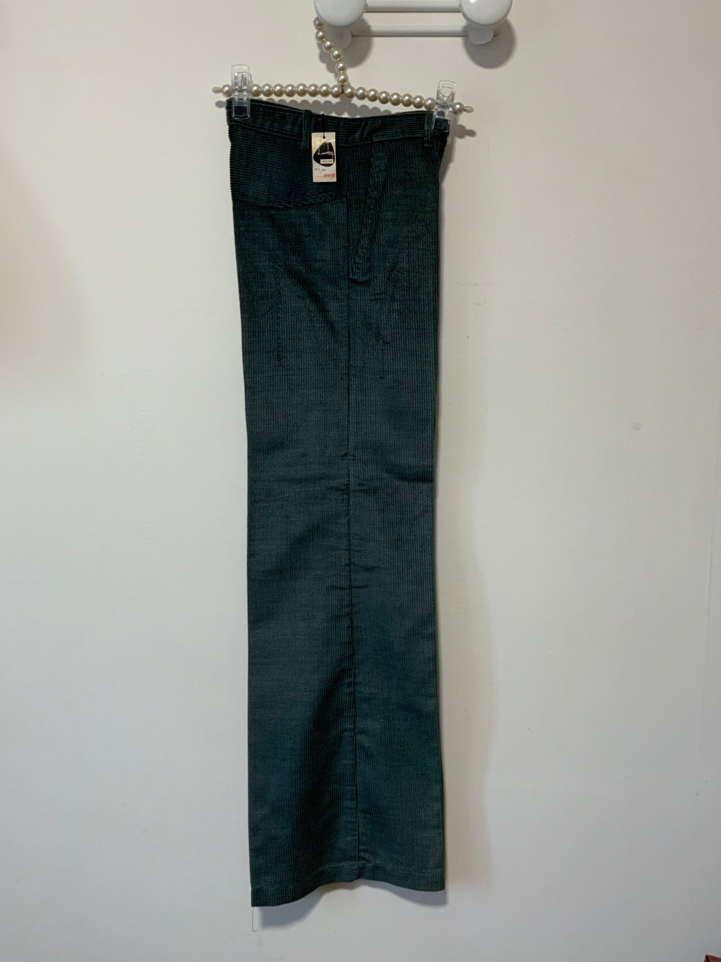 Pantalon Pattes d’éléphant Flare Velours côtelé Deadstock 1970