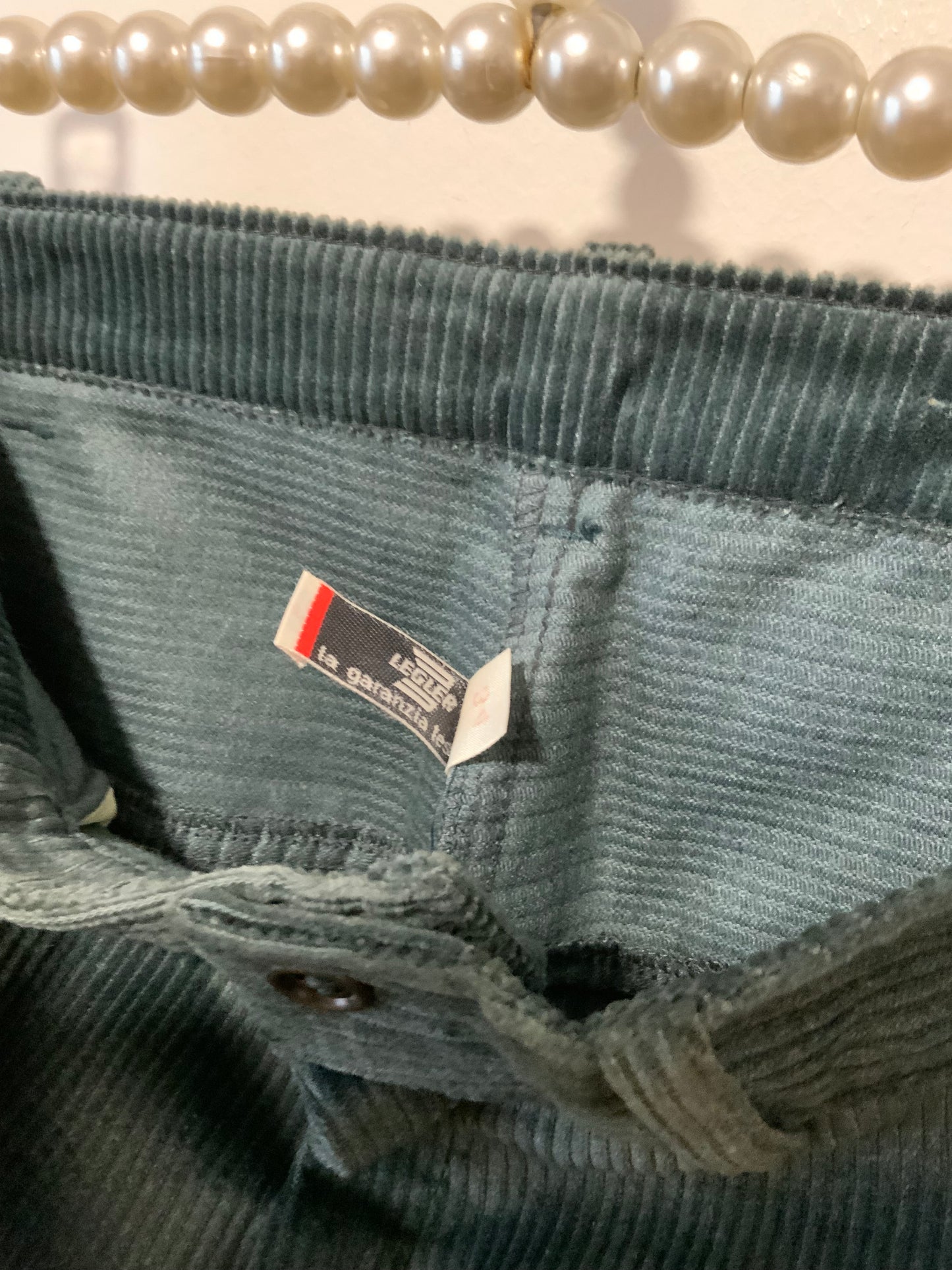 Pantalon Pattes d’éléphant Flare Velours côtelé Deadstock 1970
