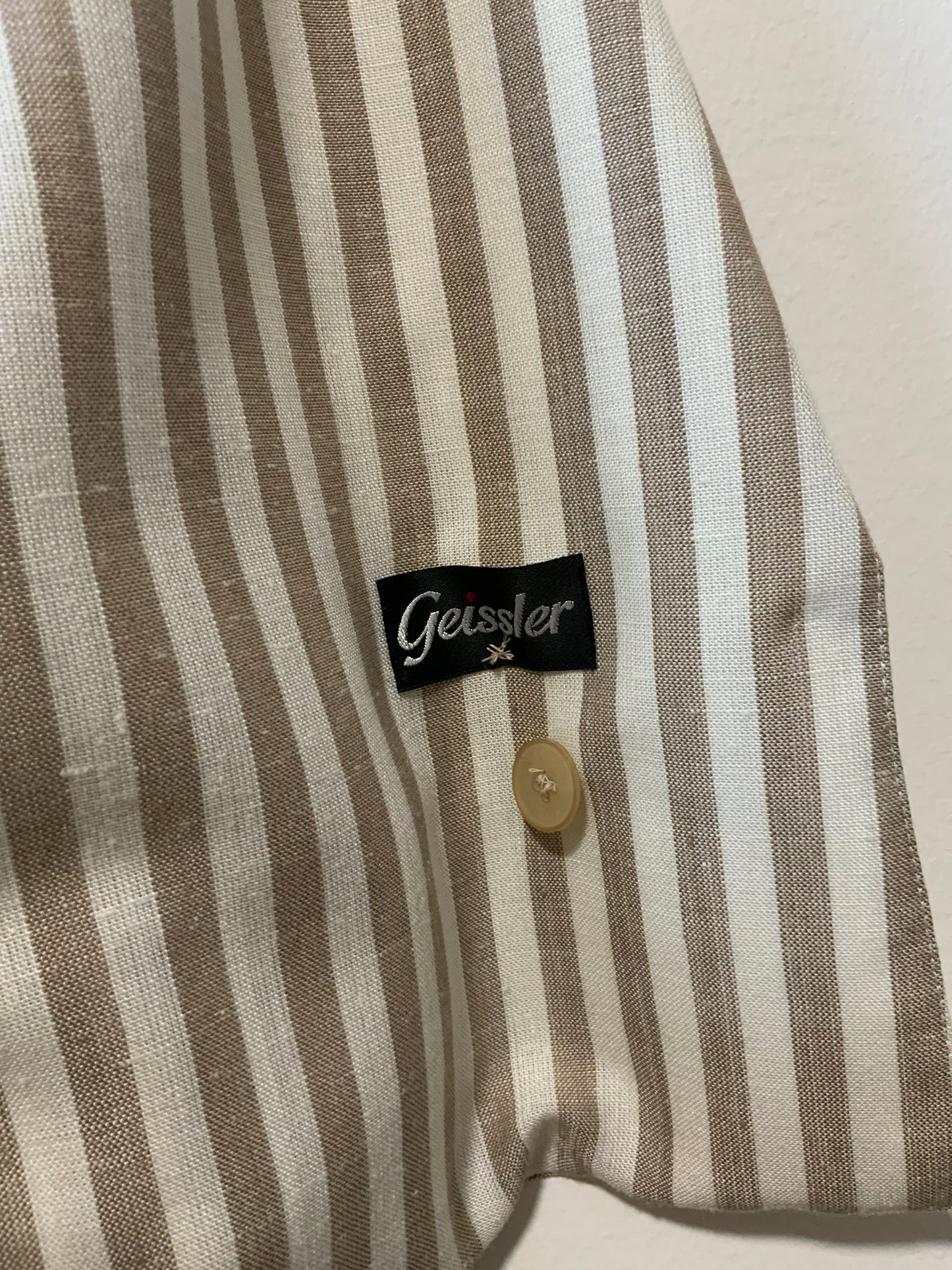 Veste à Rayures Chic Vintage 1980 Belle Forme