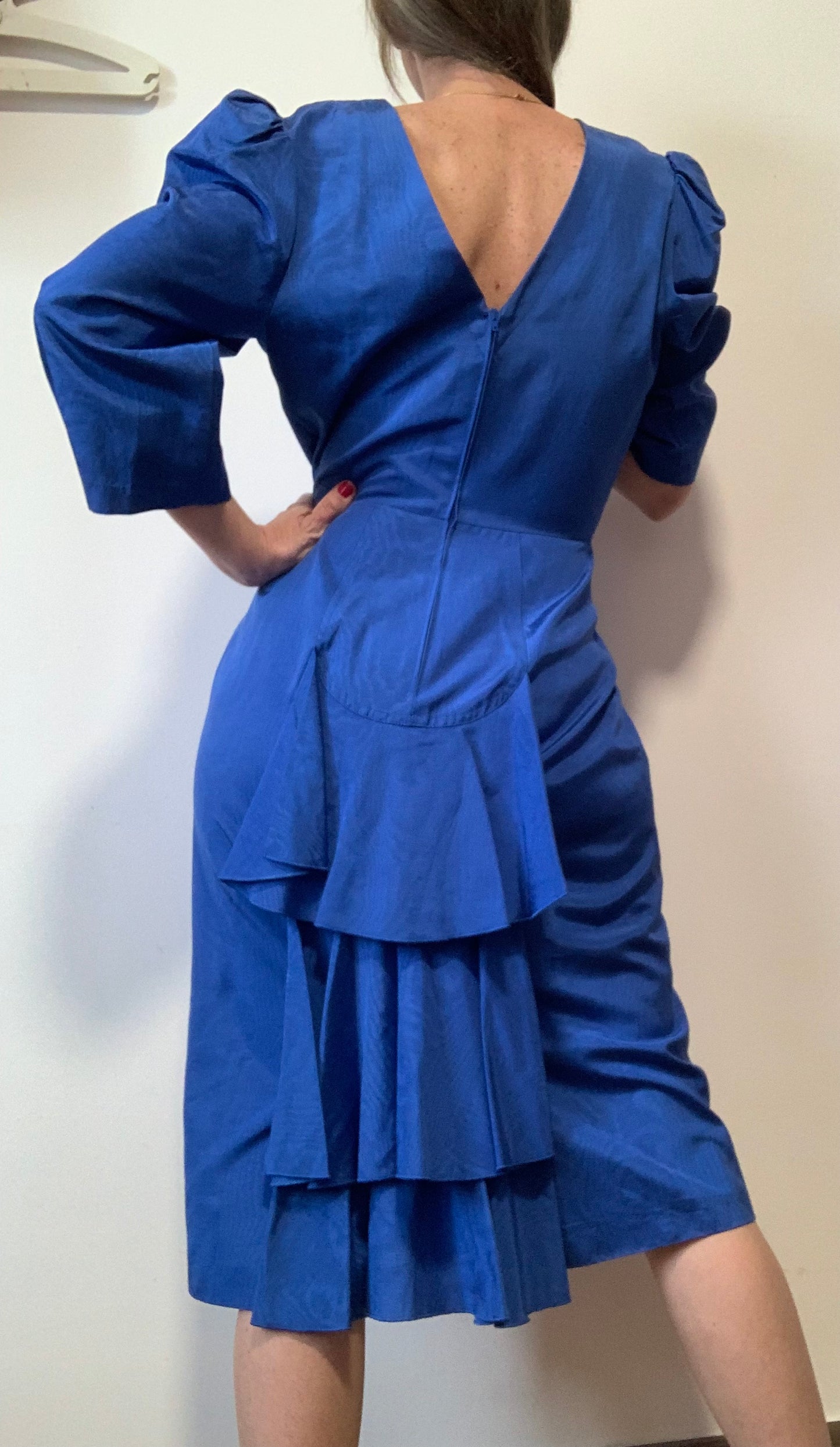 Robe de fêtes, de soirées Made in Belgique Vintage Chic Originale 1980