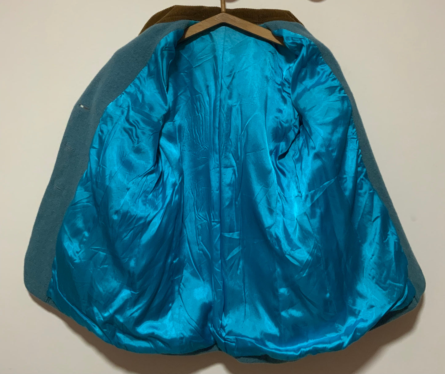 Veste Blazer Bleue et Velours côtelé Pure Création Vintage