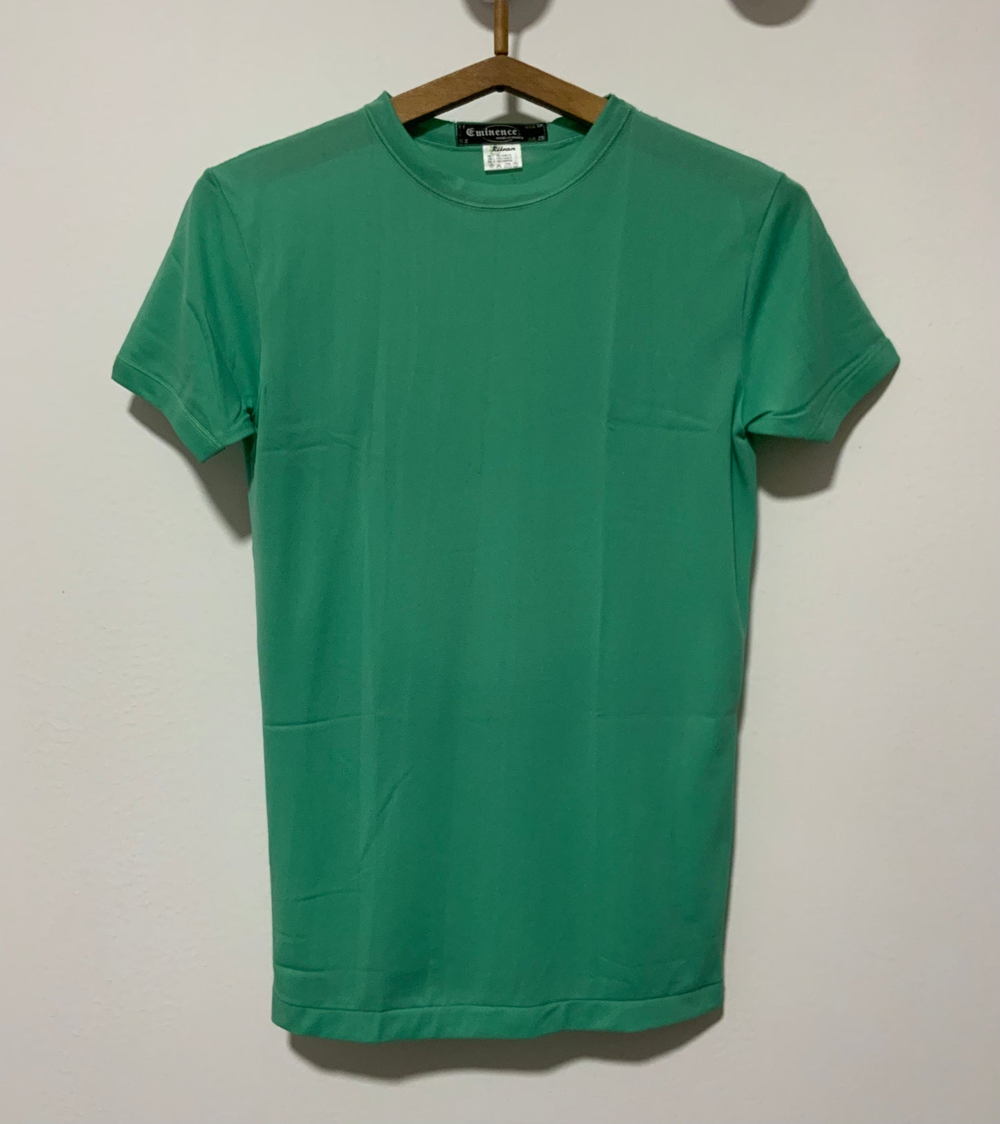Tee-shirt vert Éminence Deadstock 1980 France
